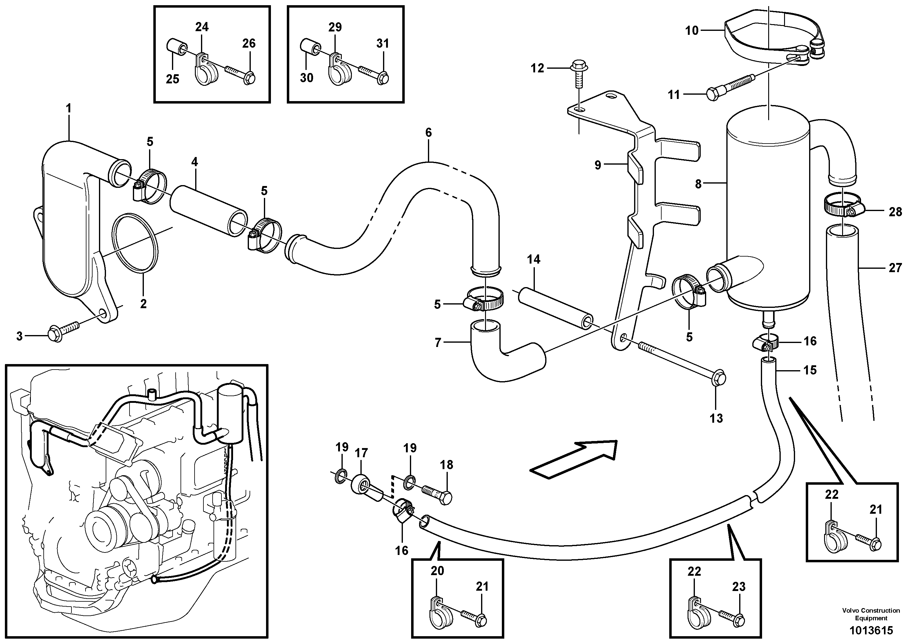 Diode Cable VOE9140801 VOLVO