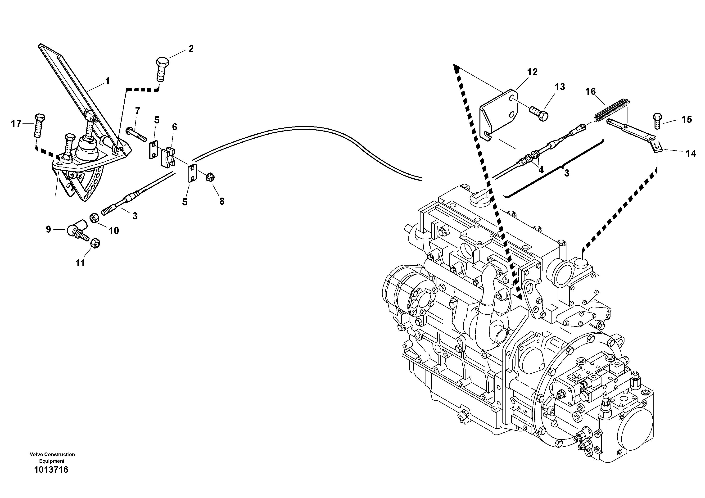 Pierce Nut VOE11309381 VOLVO