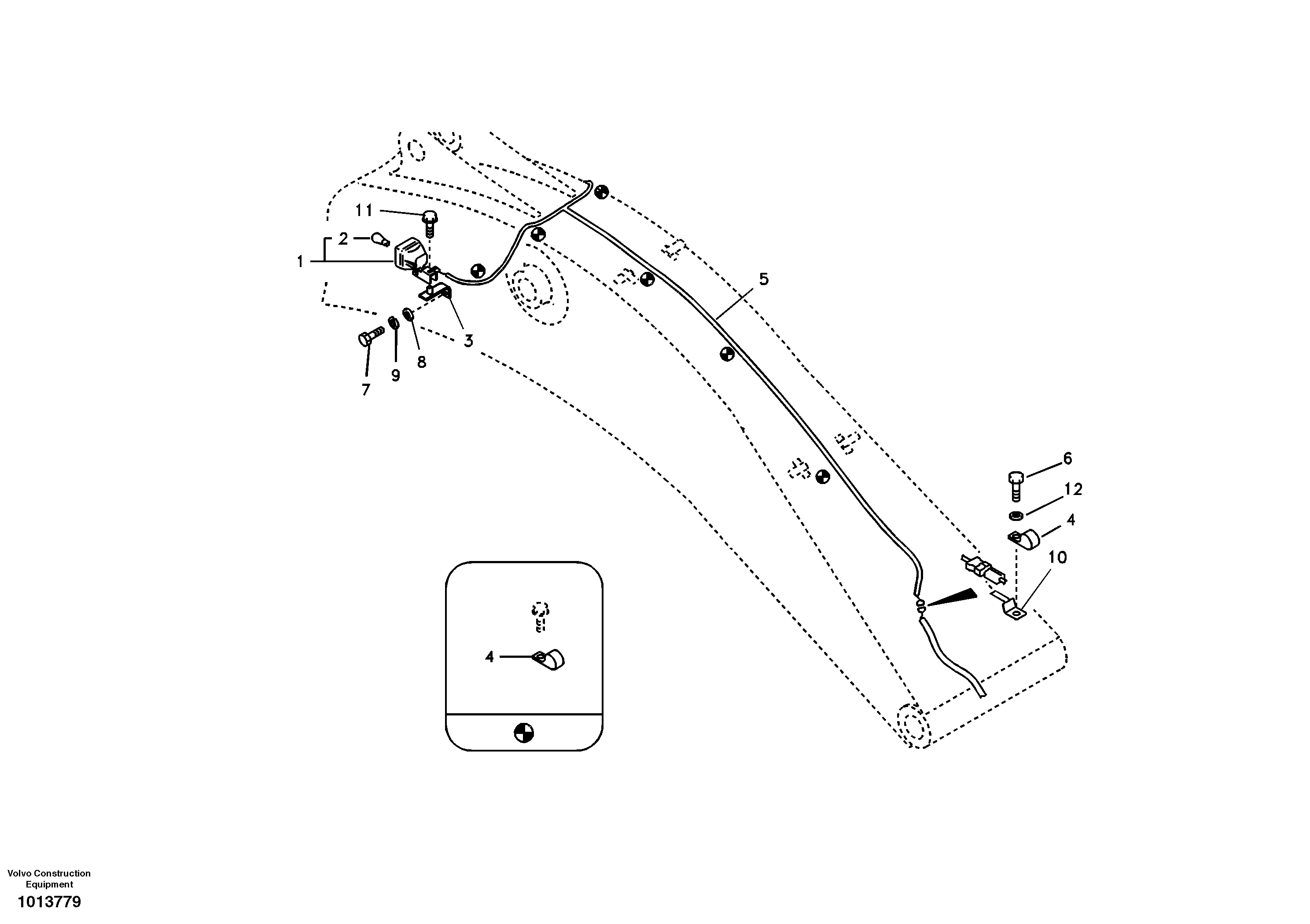 Wire harness VOE14527252 VOLVO
