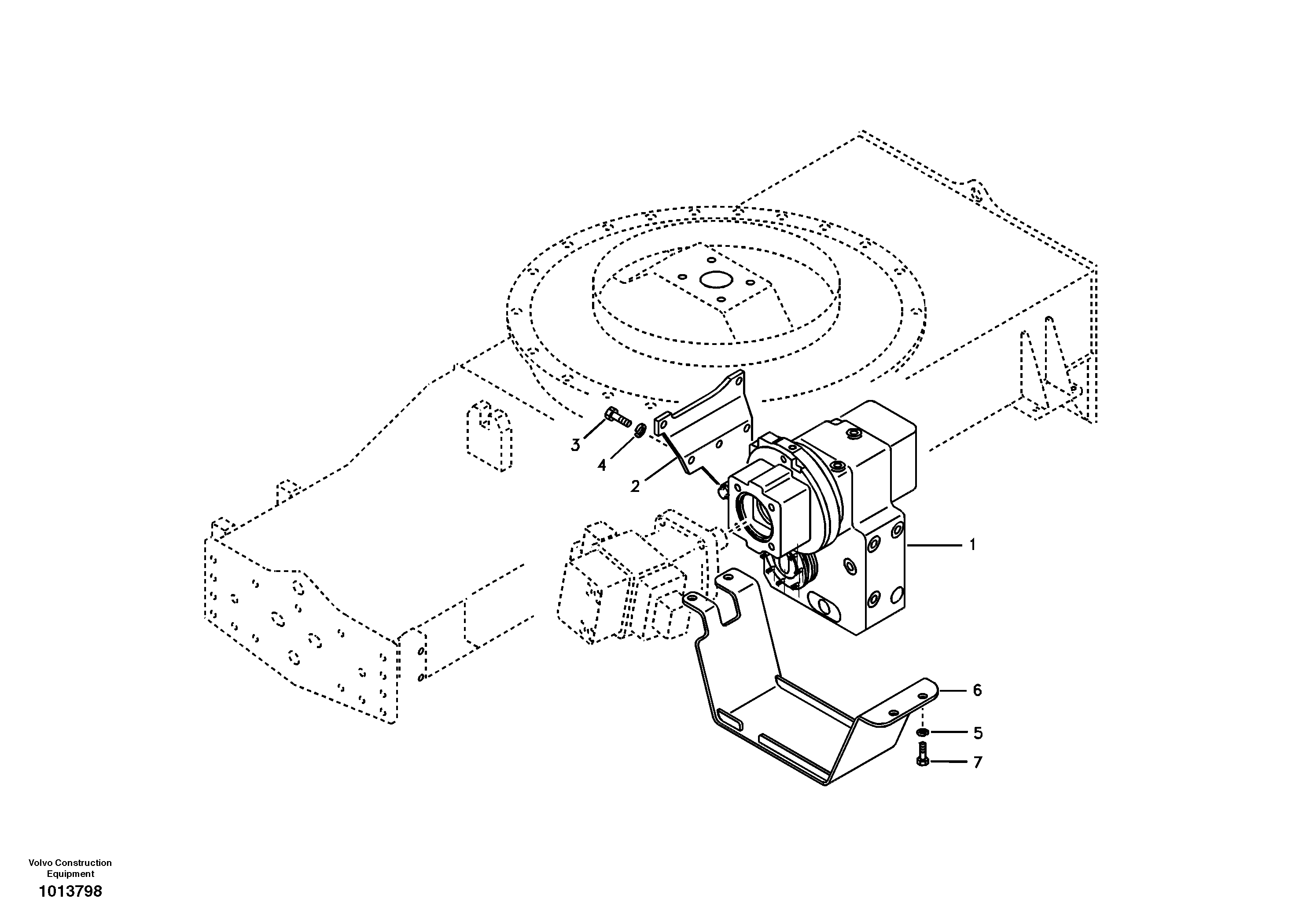 Bracket SA1032-00412 VOLVO