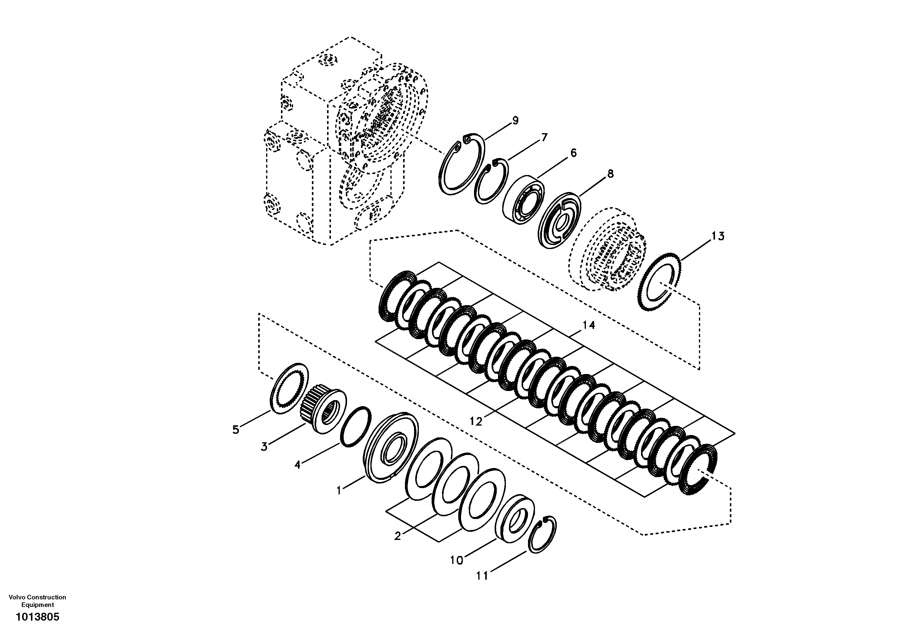 Clutch Plate SA8220-15720 VOLVO