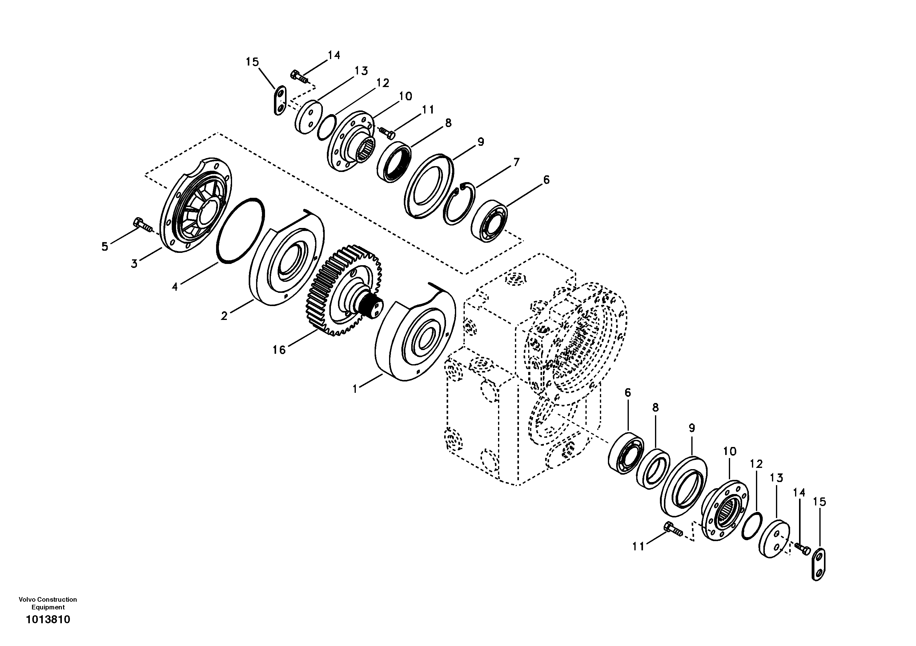Ball Bearing SA8220-05830 VOLVO