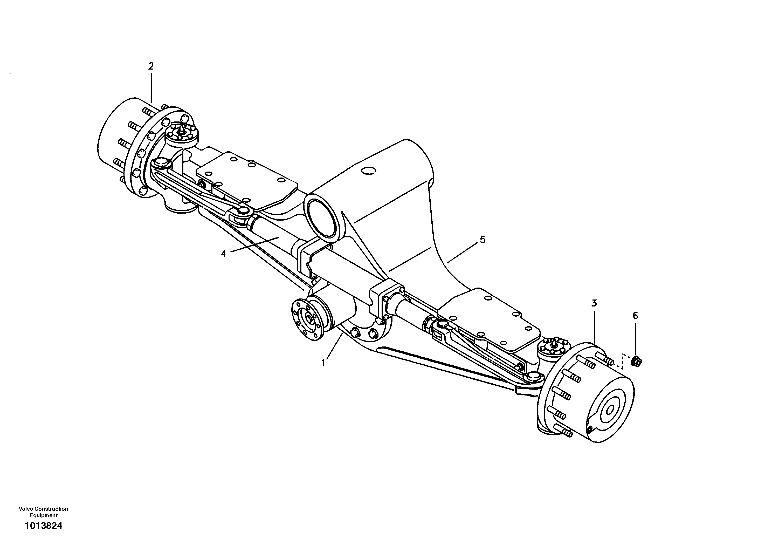 Reduction Gear VOE14530449 VOLVO