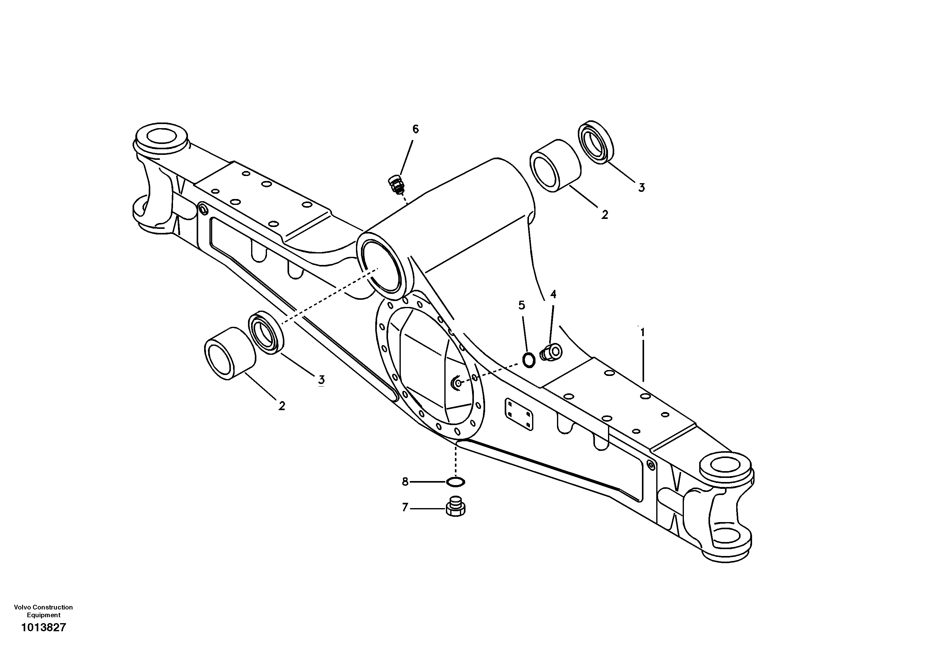 Gasket SA3114023 VOLVO