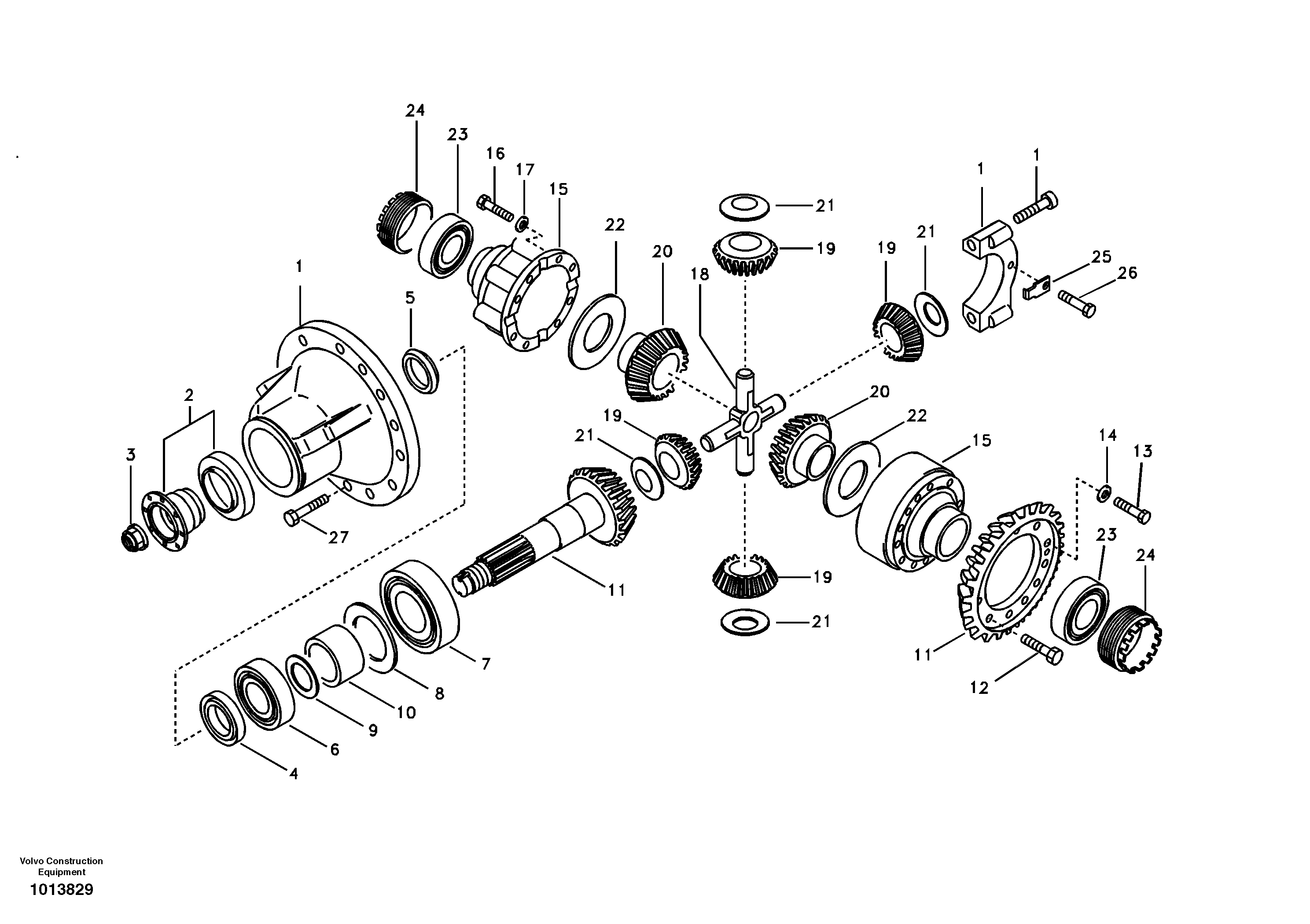 Flange VOE14511749 VOLVO