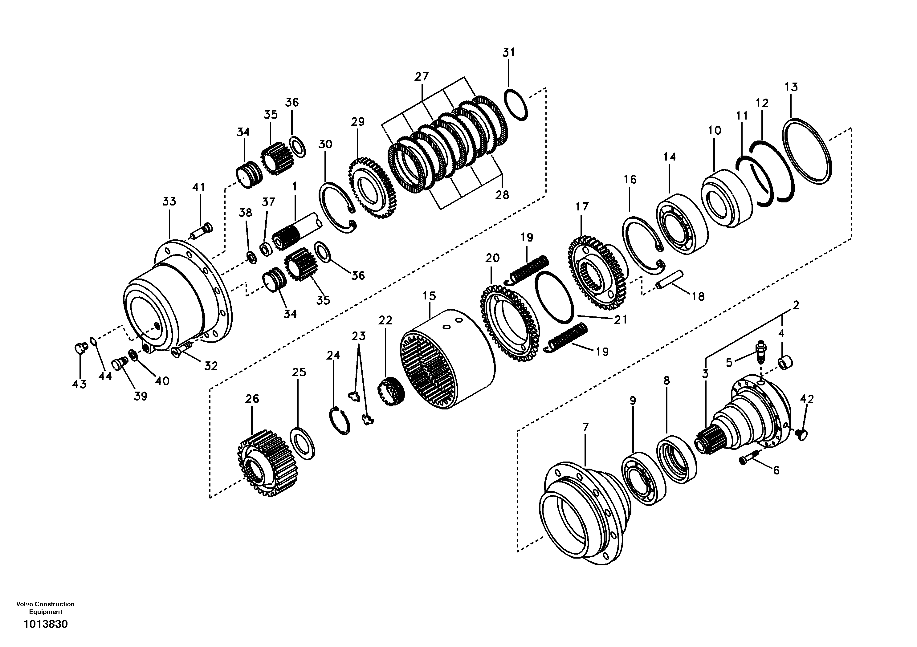 Spindle VOE14530471 VOLVO