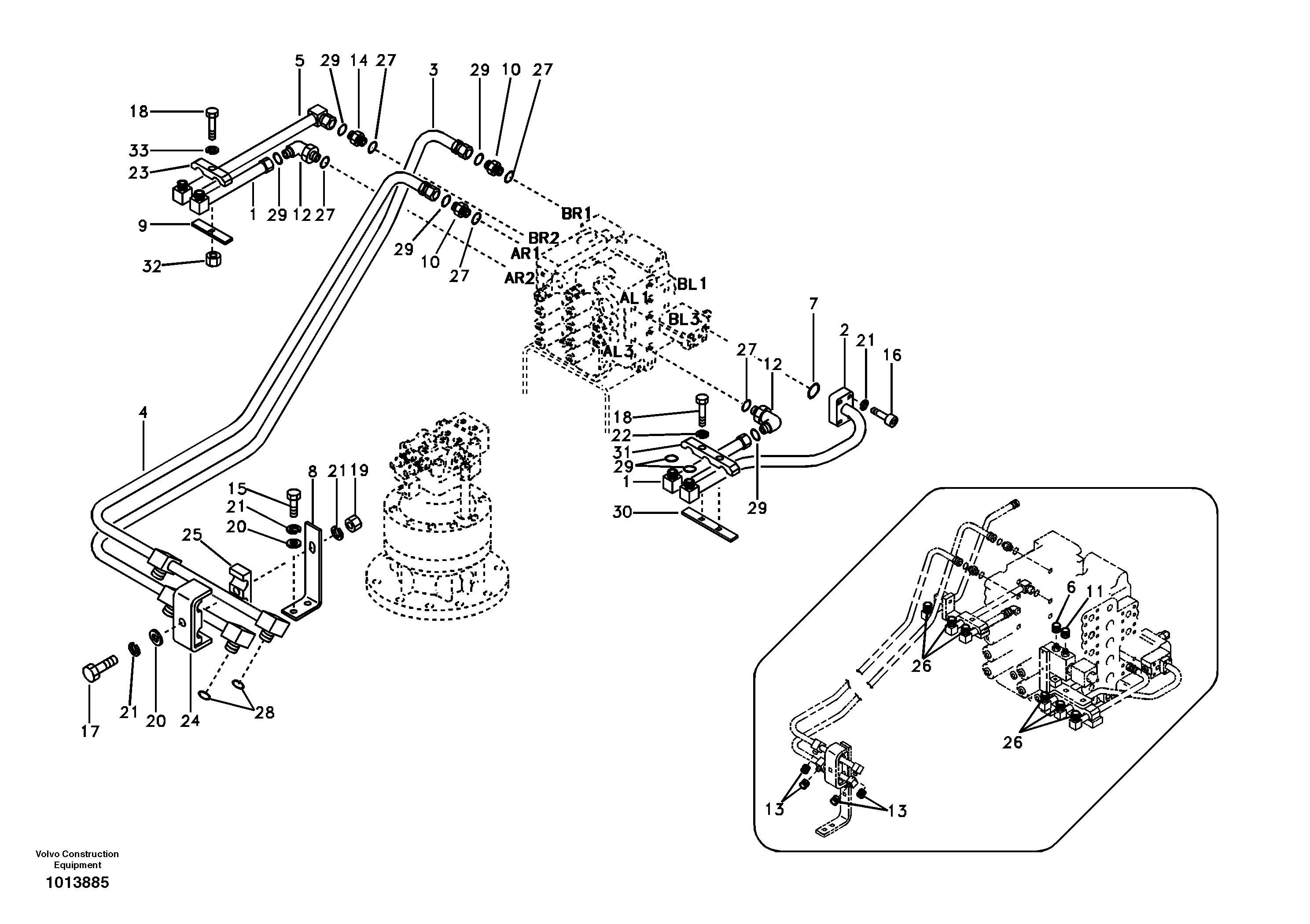 Rec.housing VOE14530997 VOLVO