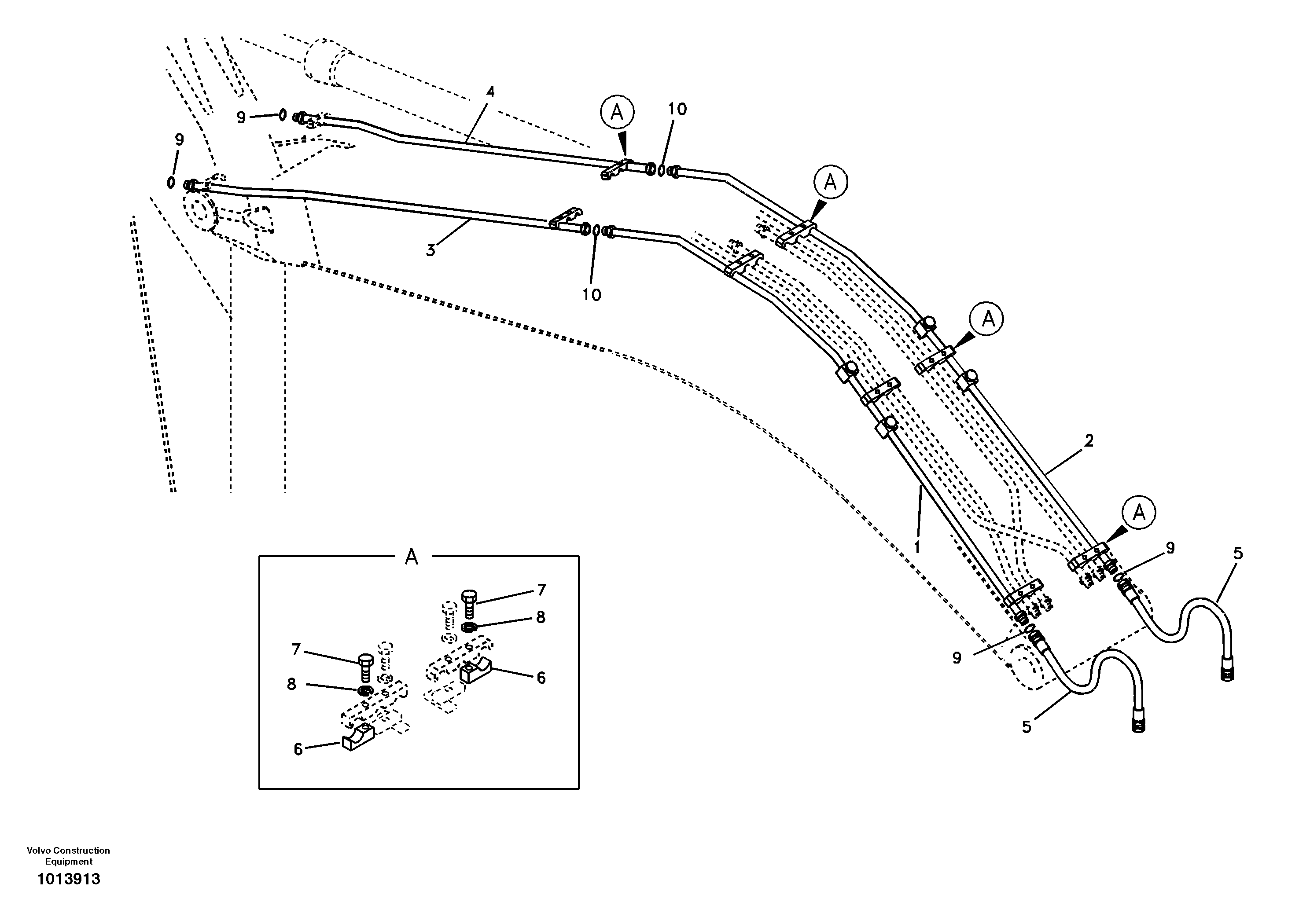Pipe VOE14549555 VOLVO