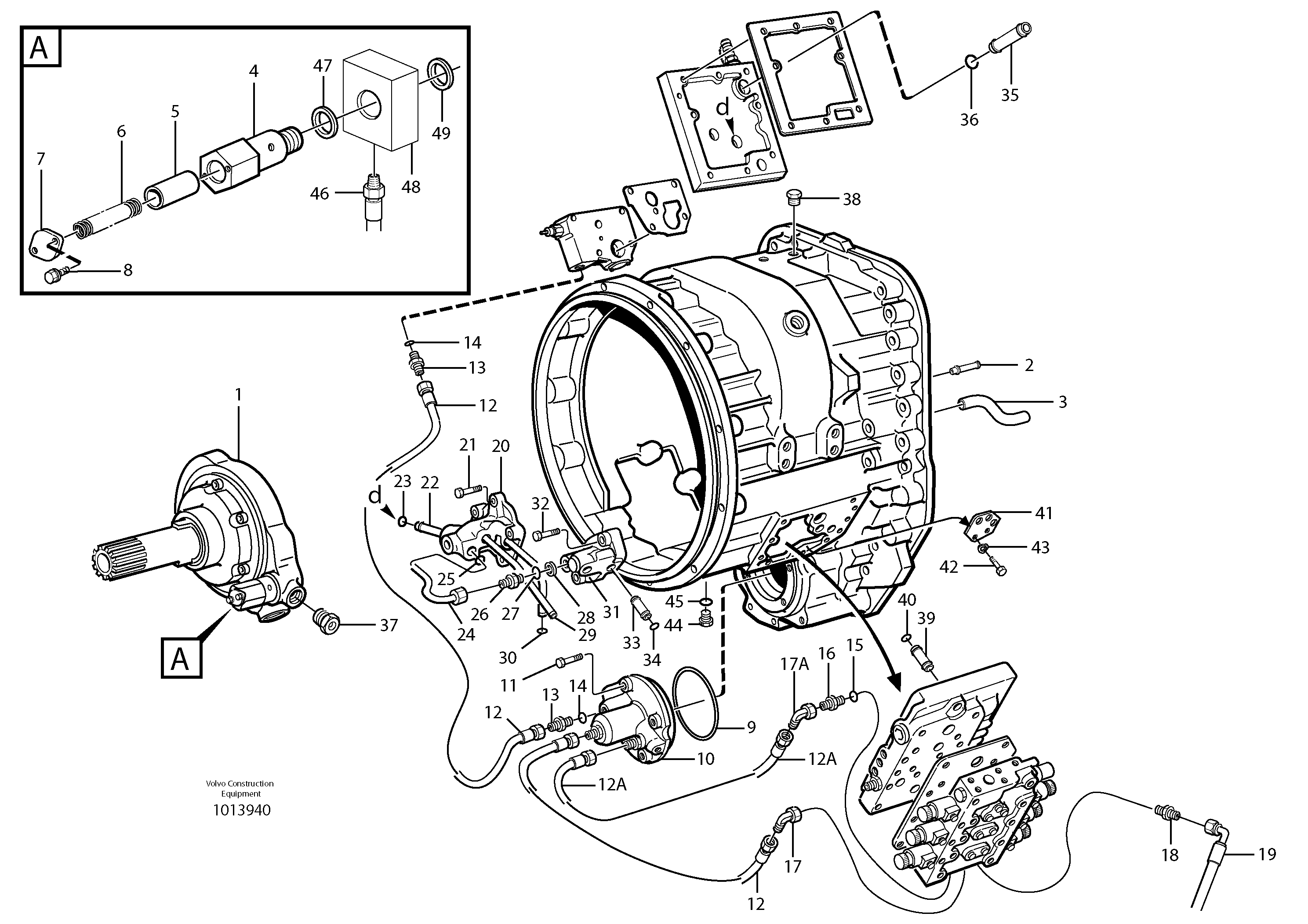 Fuel miser valve VOE11145535 VOLVO