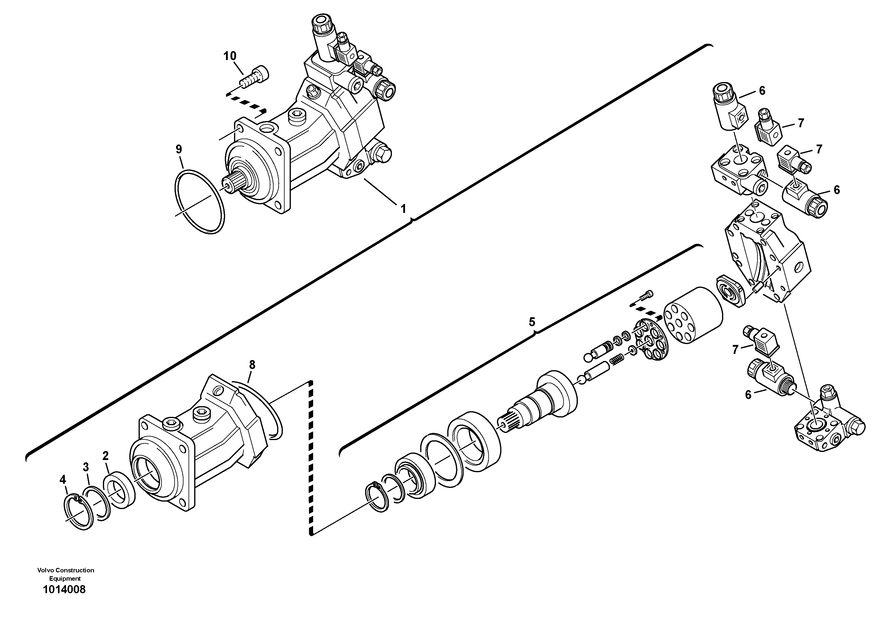 Opr Cylinder VOE11306320 VOLVO