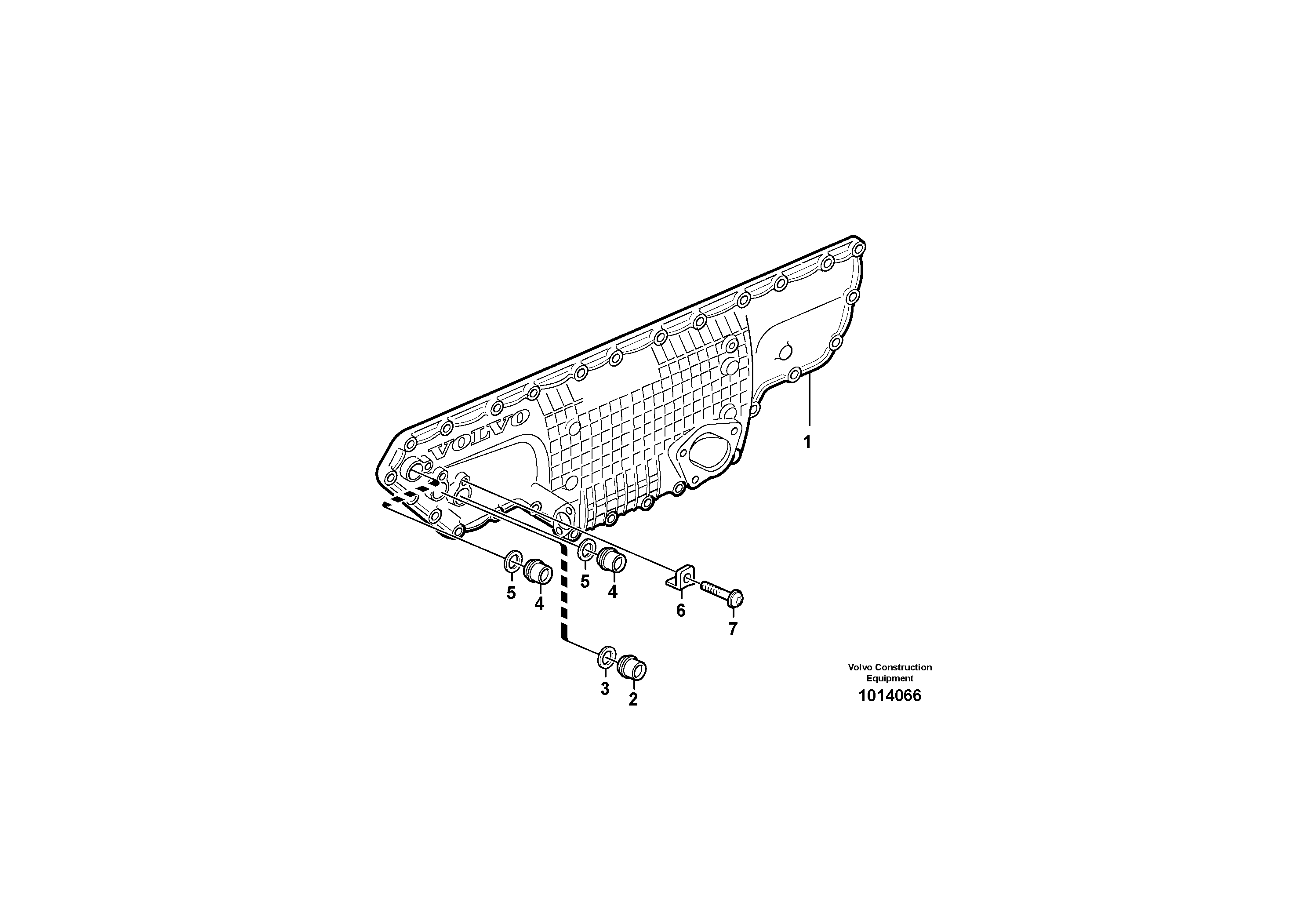 Маслоотражающее кольцо VOE20540417 VOLVO