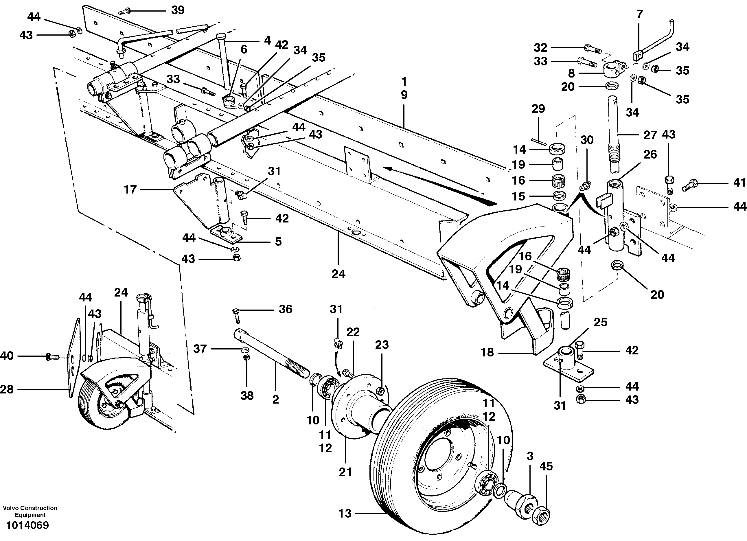 Stud CH28026 VOLVO