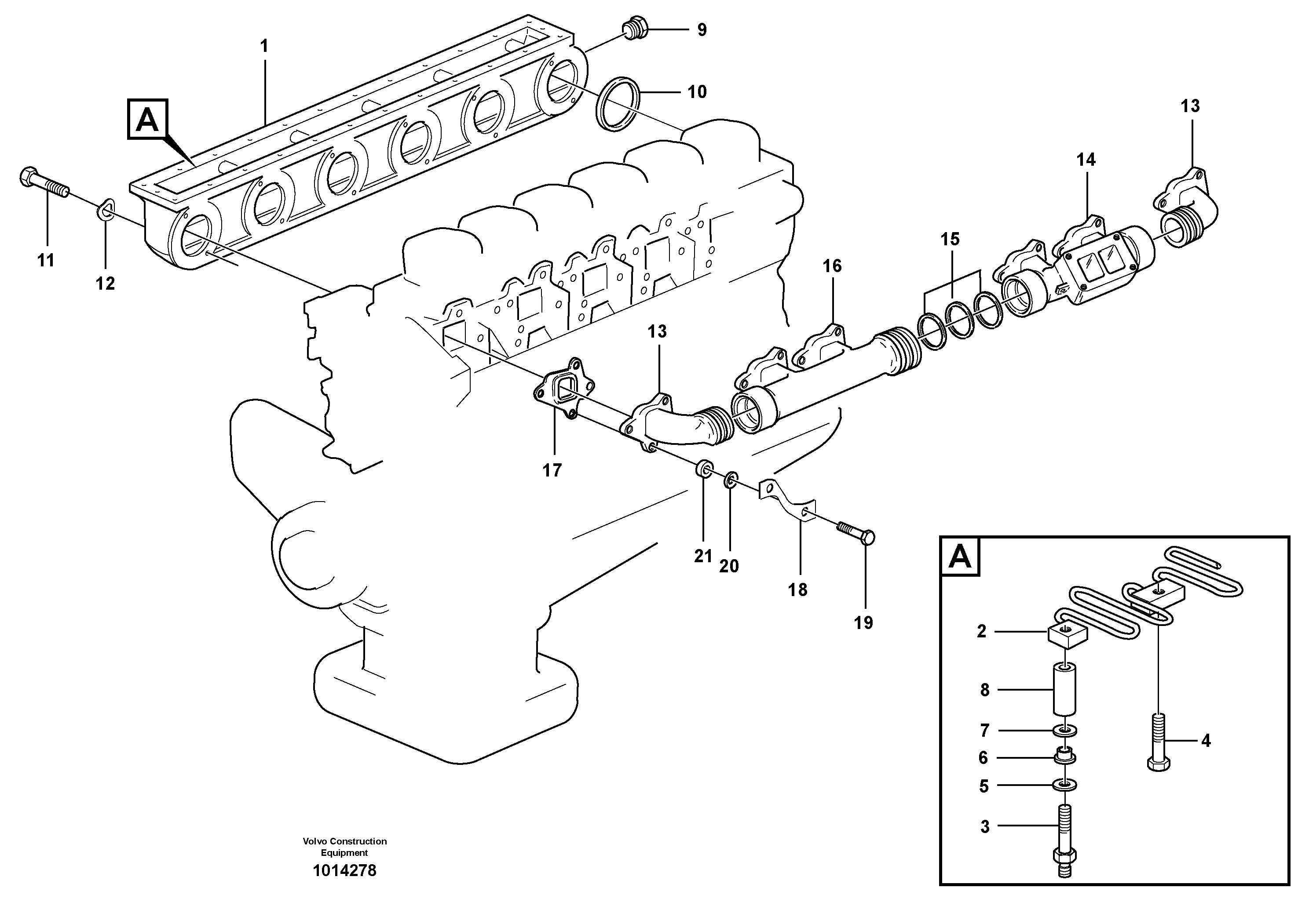 Diode Housing VOE469989 VOLVO