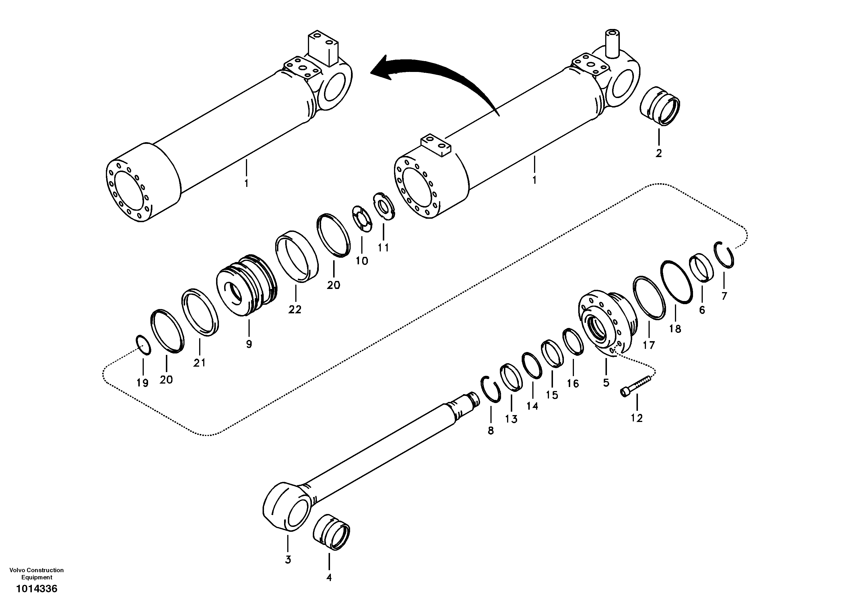 Fuel miser valve VOE14518033 VOLVO
