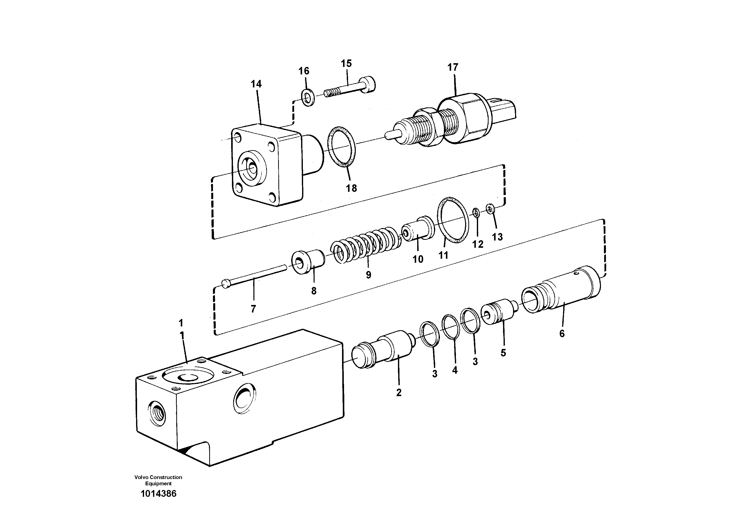 Spring VOE11014468 VOLVO
