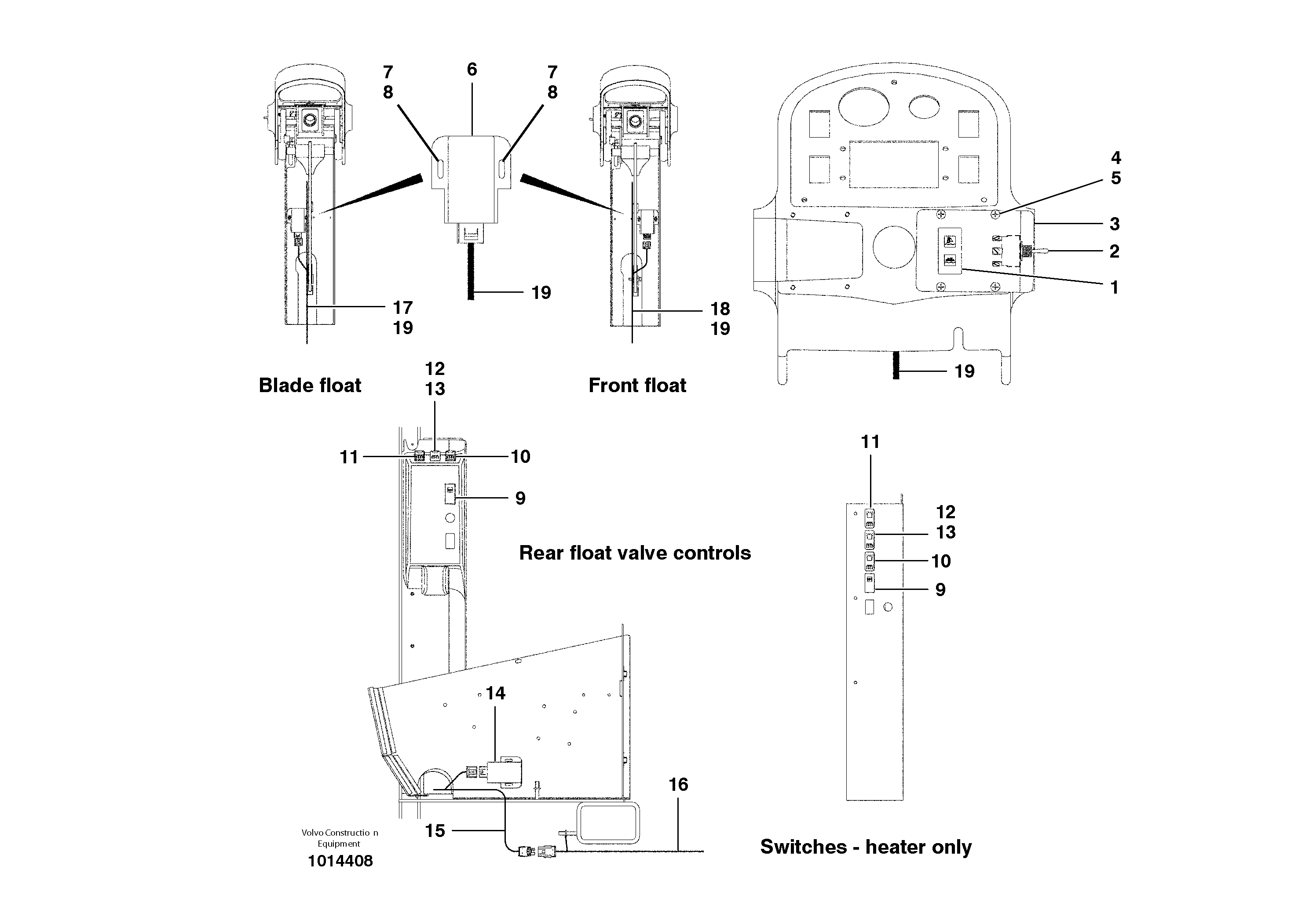 Switch VOE12731875 VOLVO