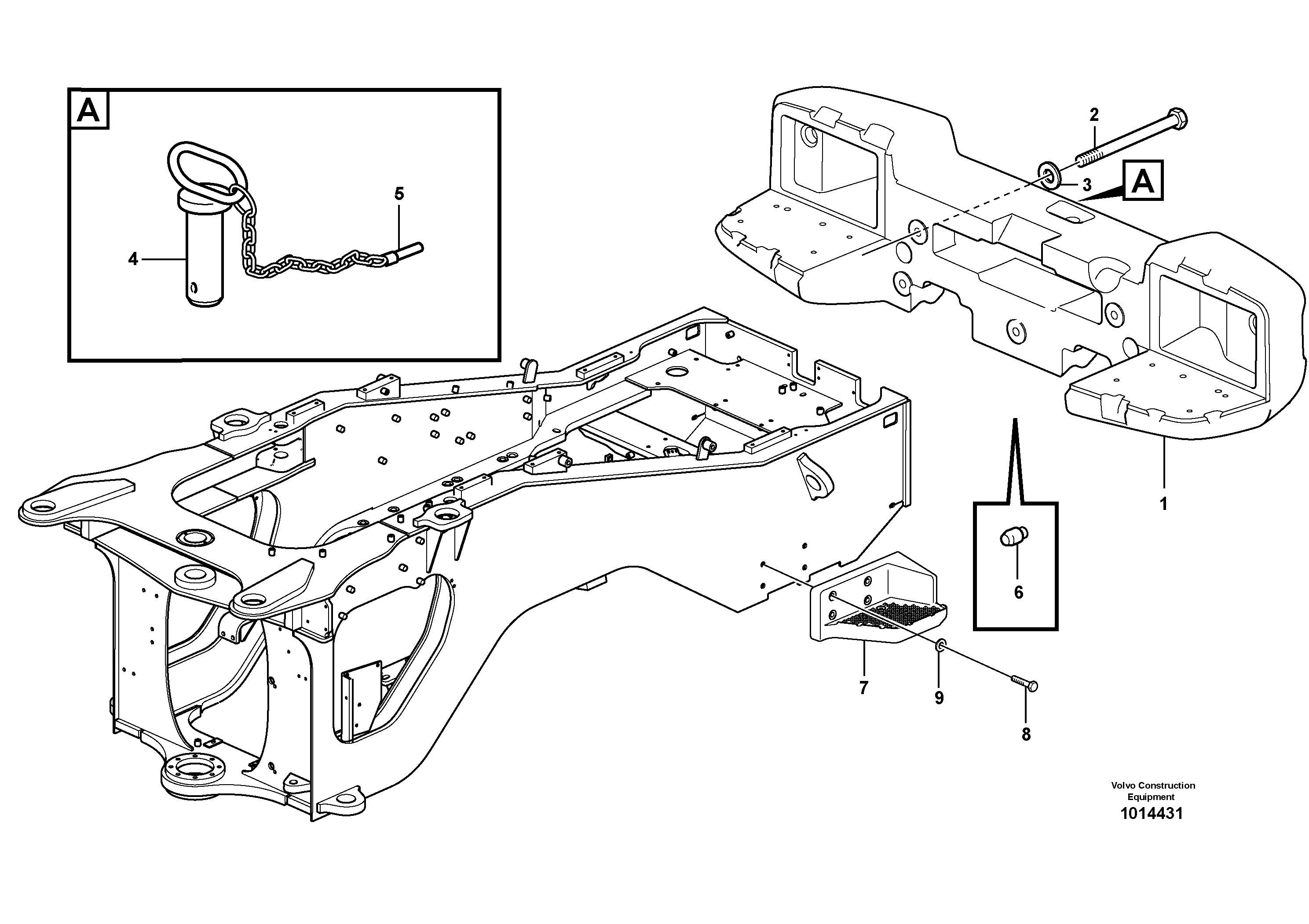 Counterweight VOE15176719 VOLVO