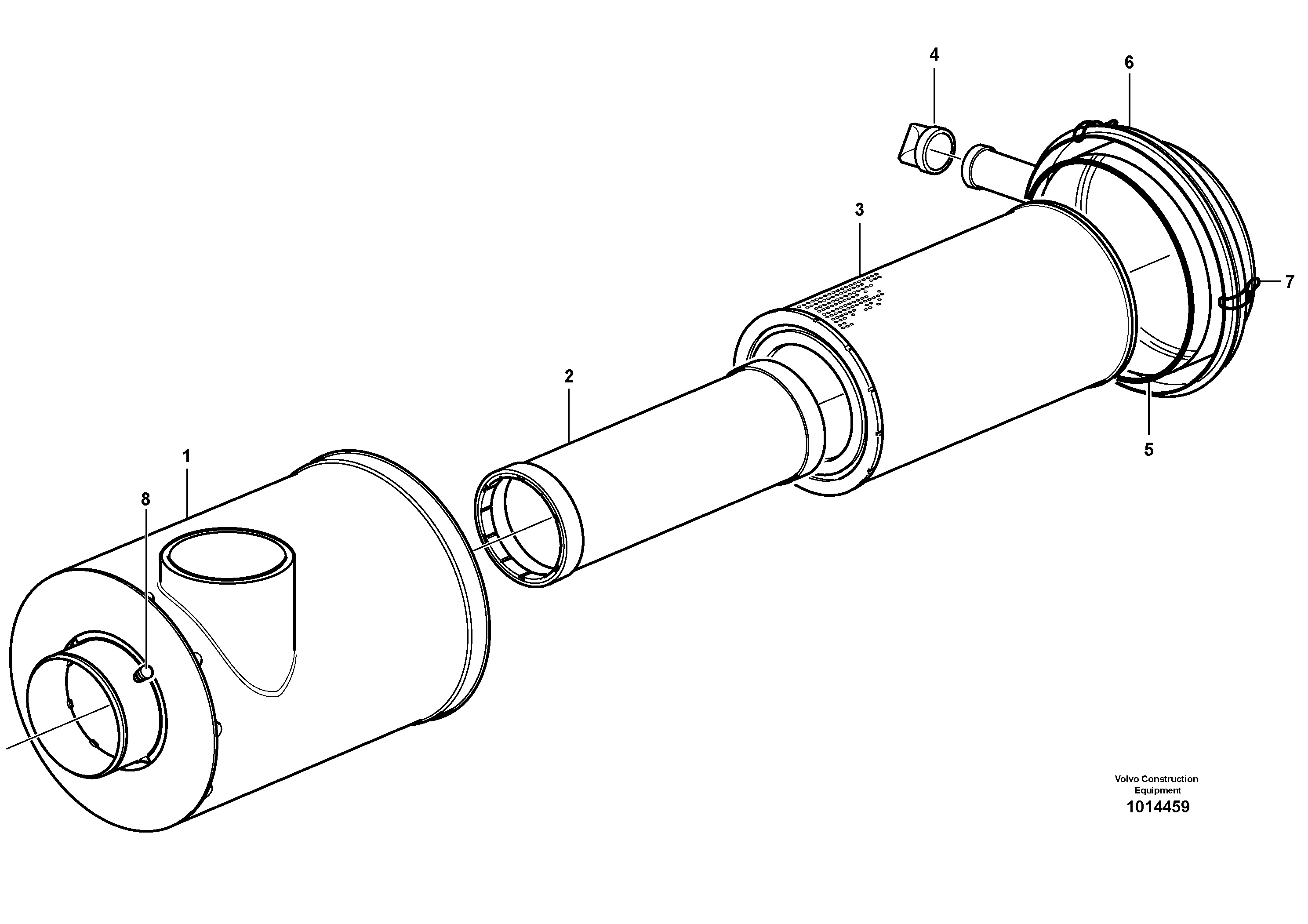 Tooth Belt VOE14346120 VOLVO