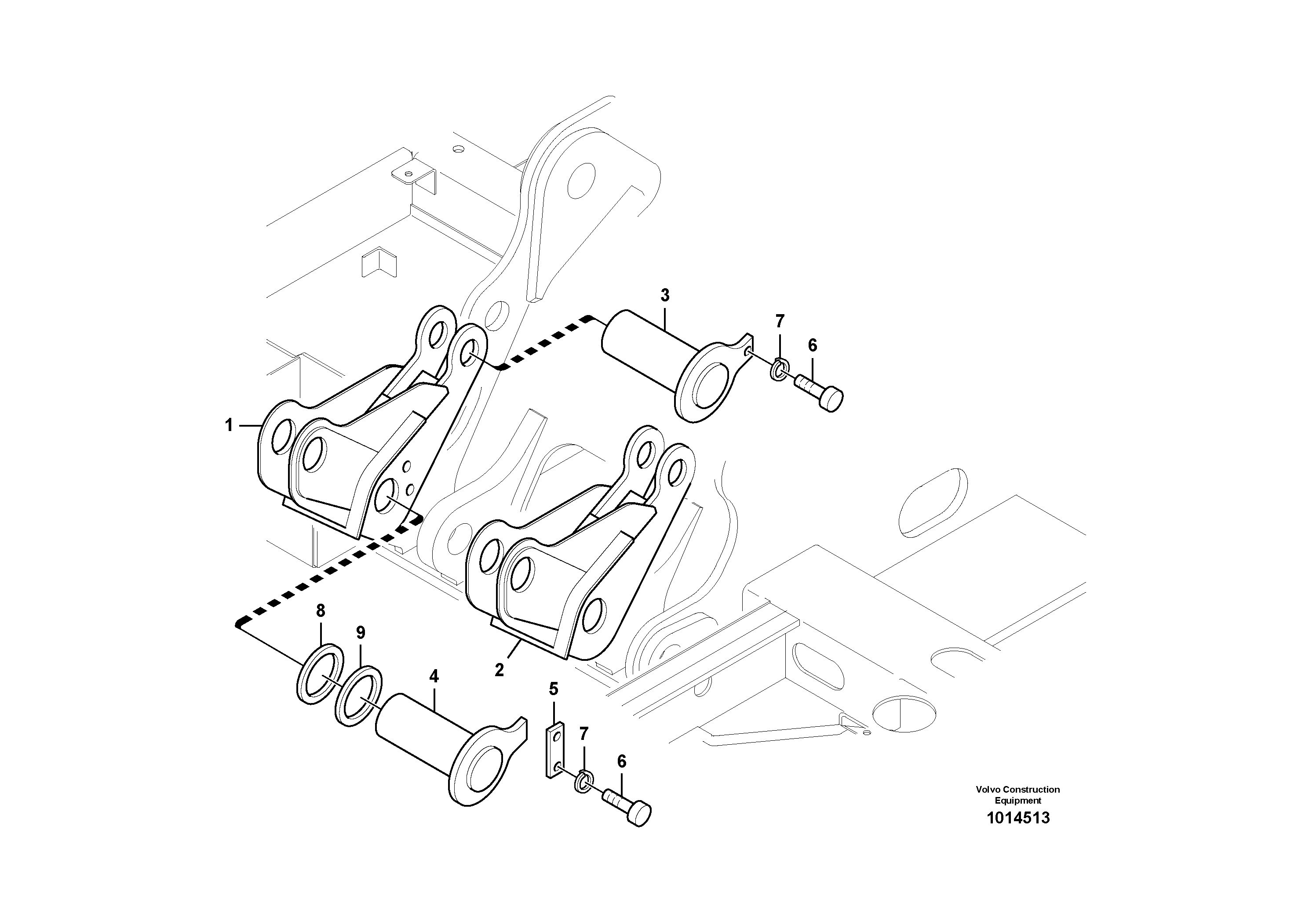 Swg Lk Cylinder RM/VOE14543946 VOLVO