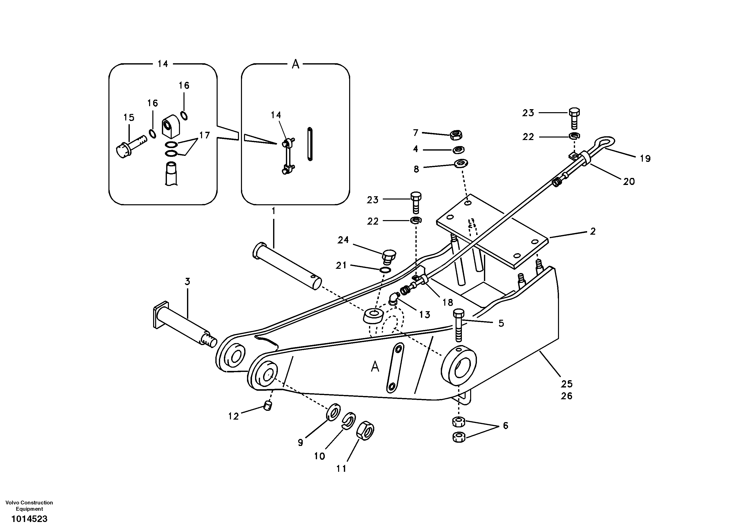 Adapter VOE14517316 VOLVO