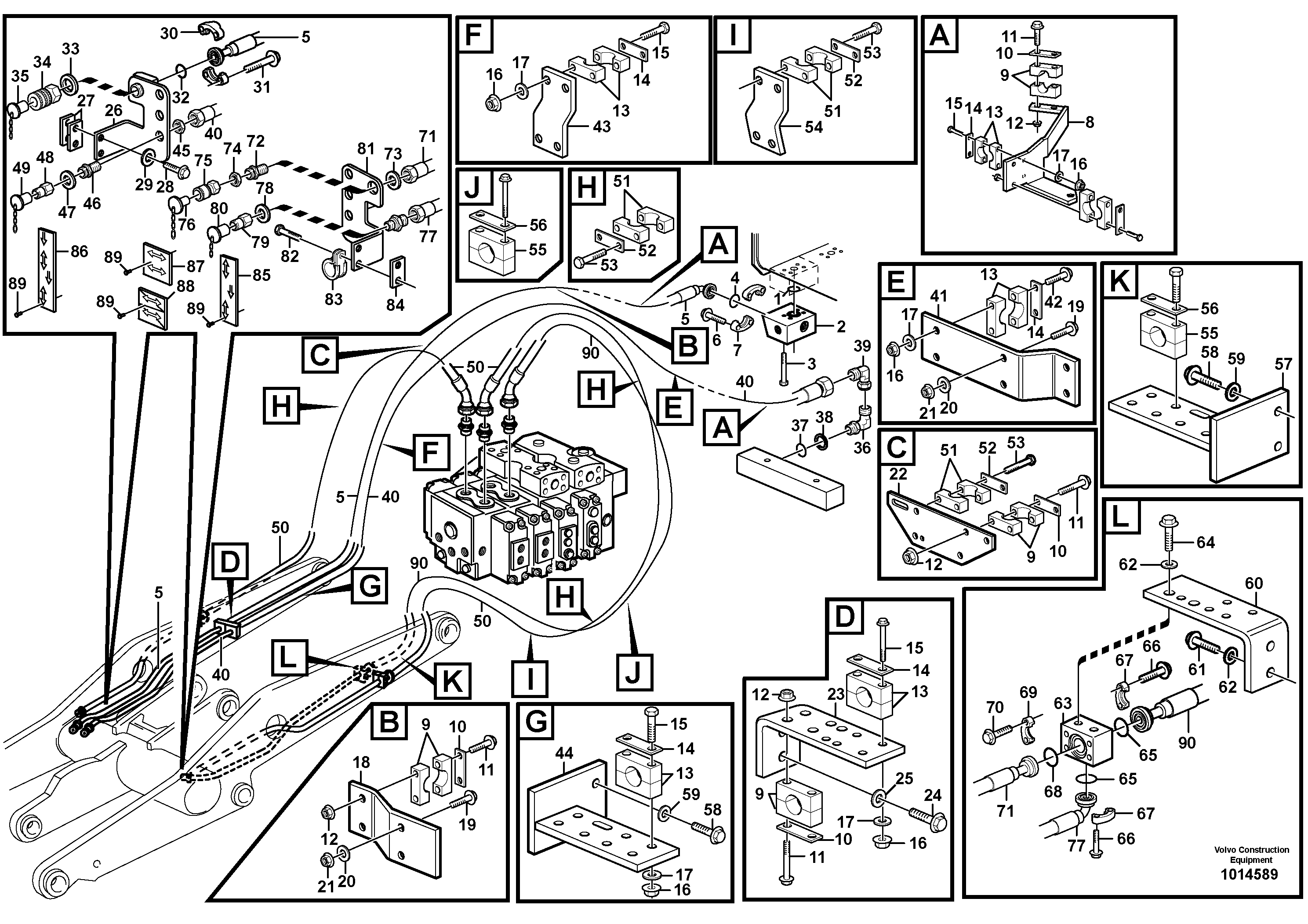 Timing gear casing VOE935893 VOLVO