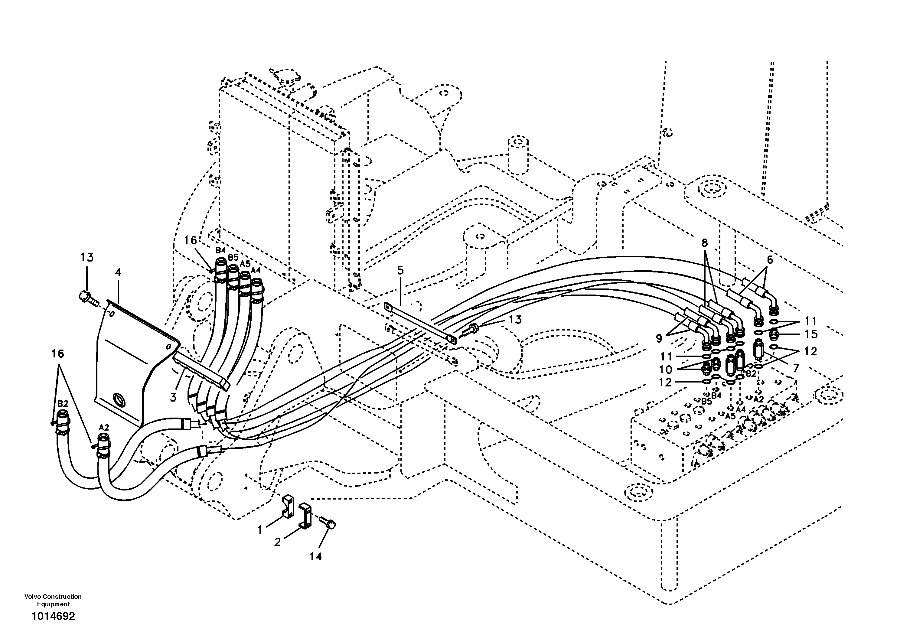 ... end position damp VOE14526709 VOLVO