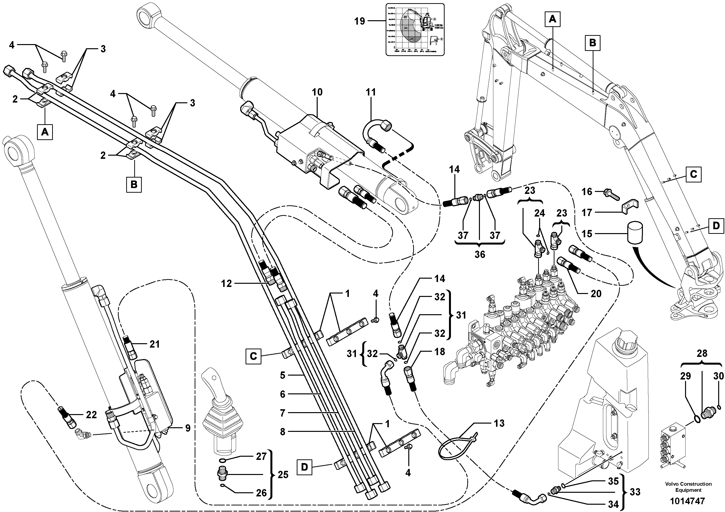 Timing gear casing VOE11803563 VOLVO