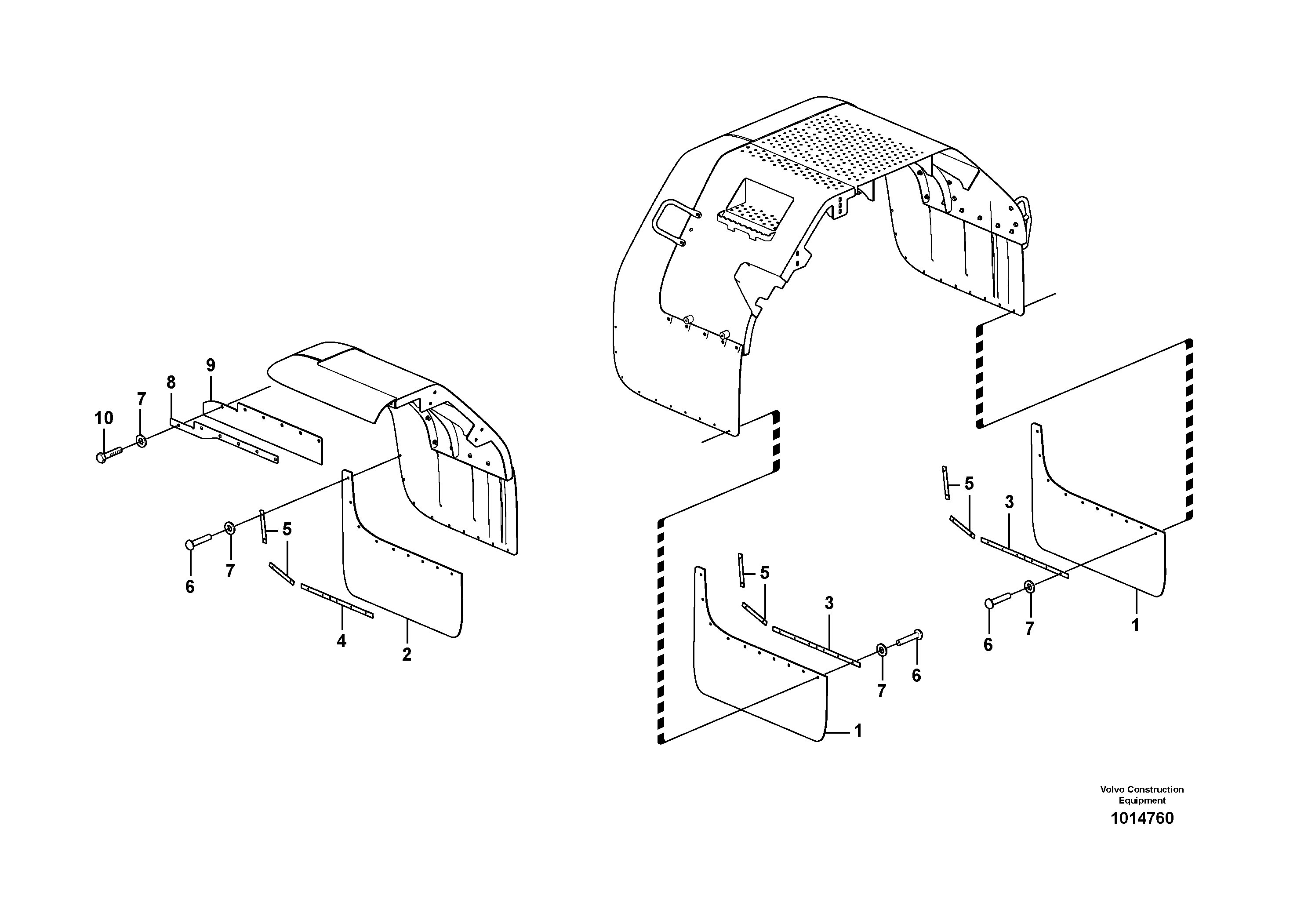 Heater Housing VOE11413140 VOLVO