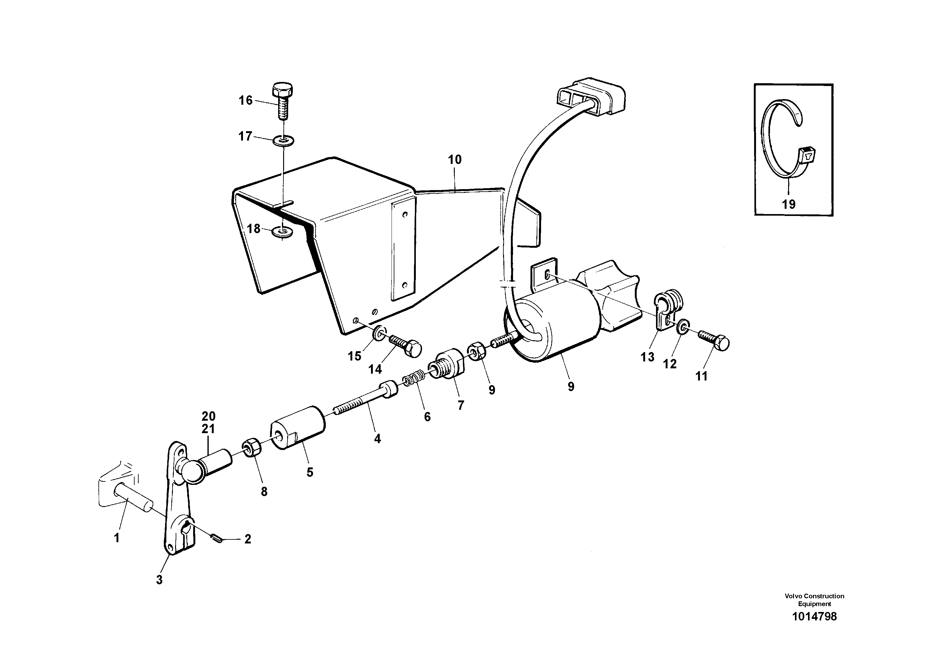 Screw VOE974067 VOLVO