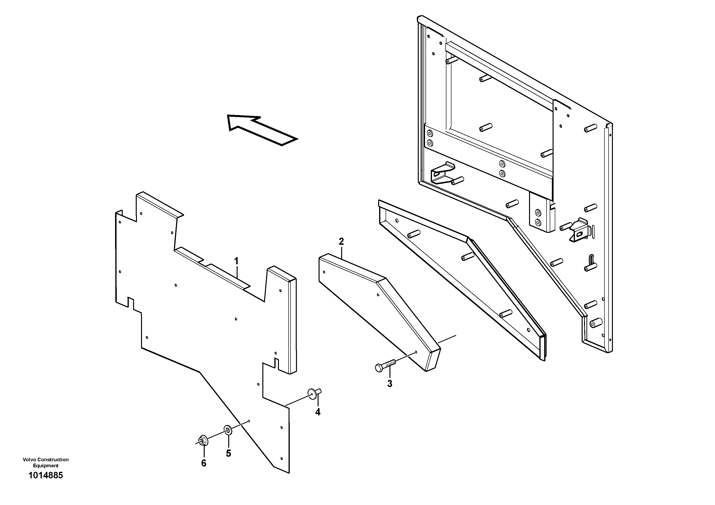 Tab Washer VOE11414892 VOLVO