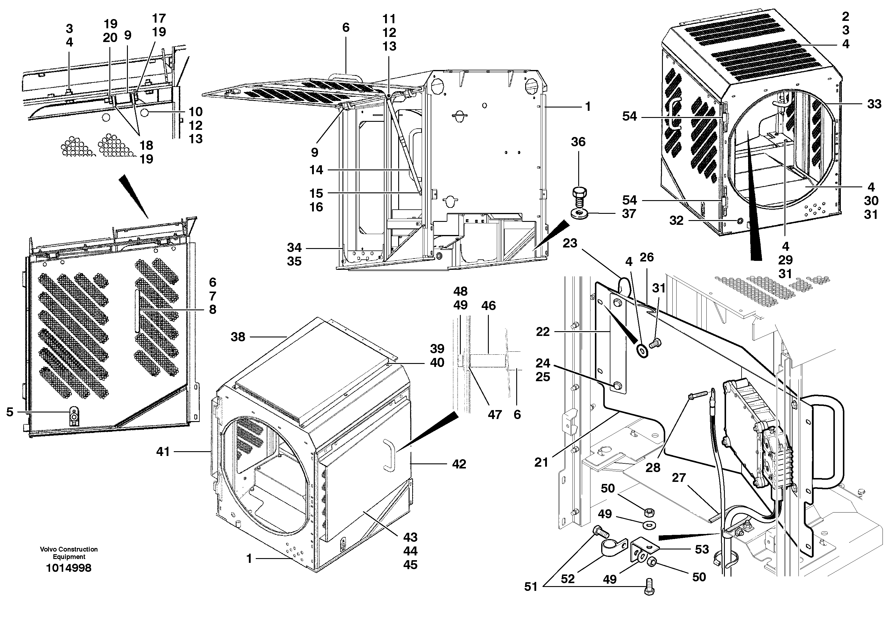 Bracket VOE12740844 VOLVO