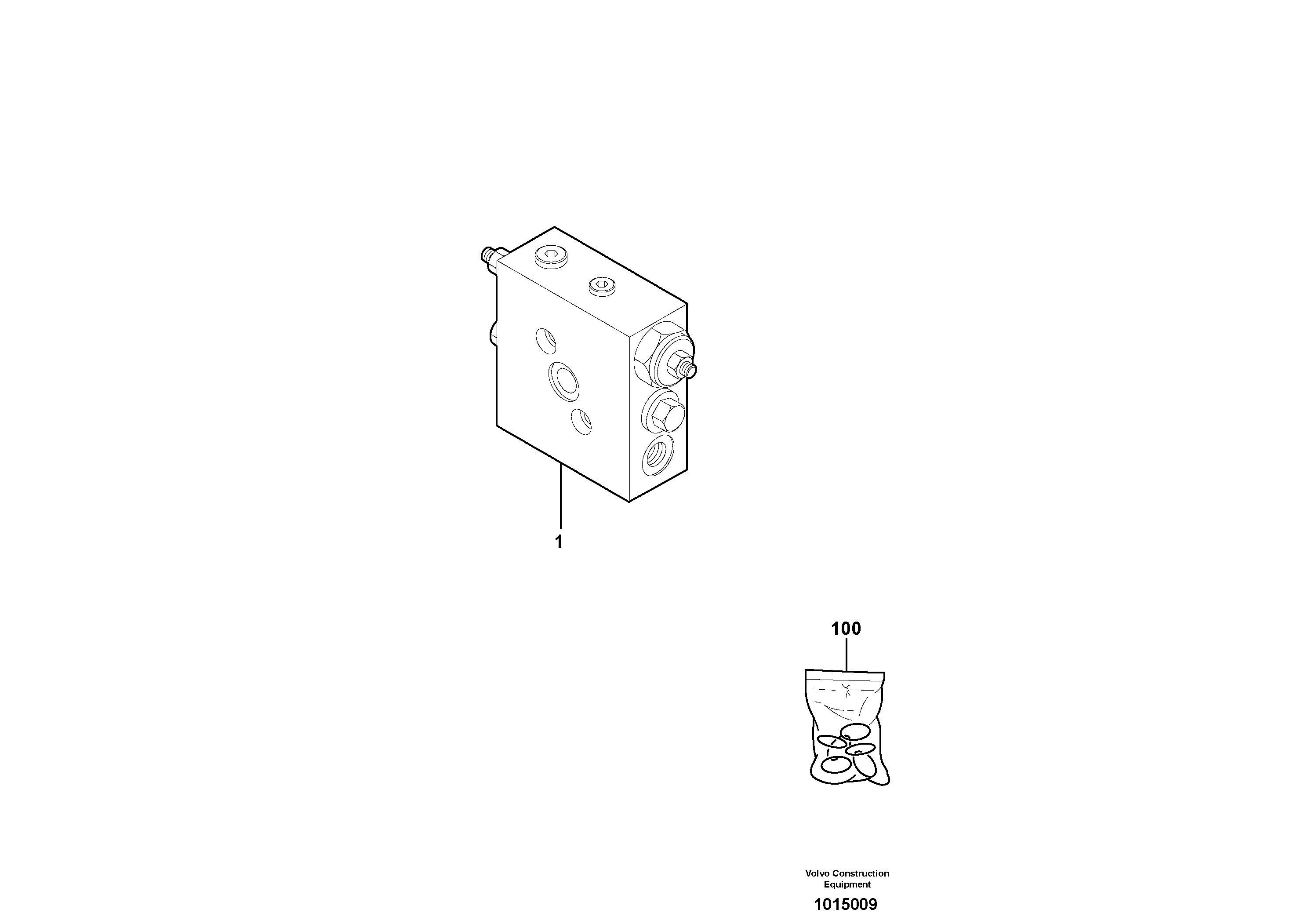 Sealing Kit VOE11713497 VOLVO