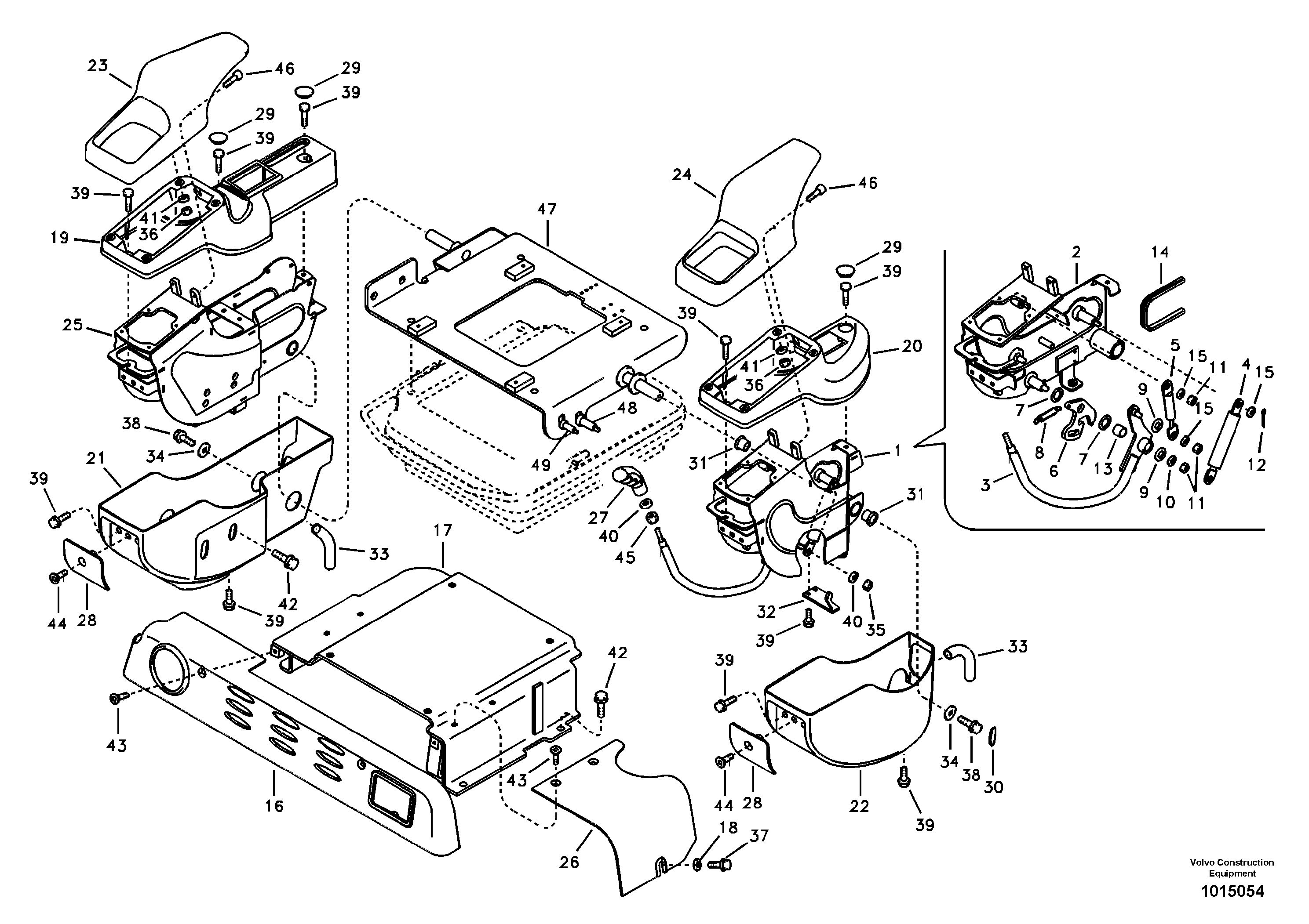 Upholst Shears VOE14520163 VOLVO