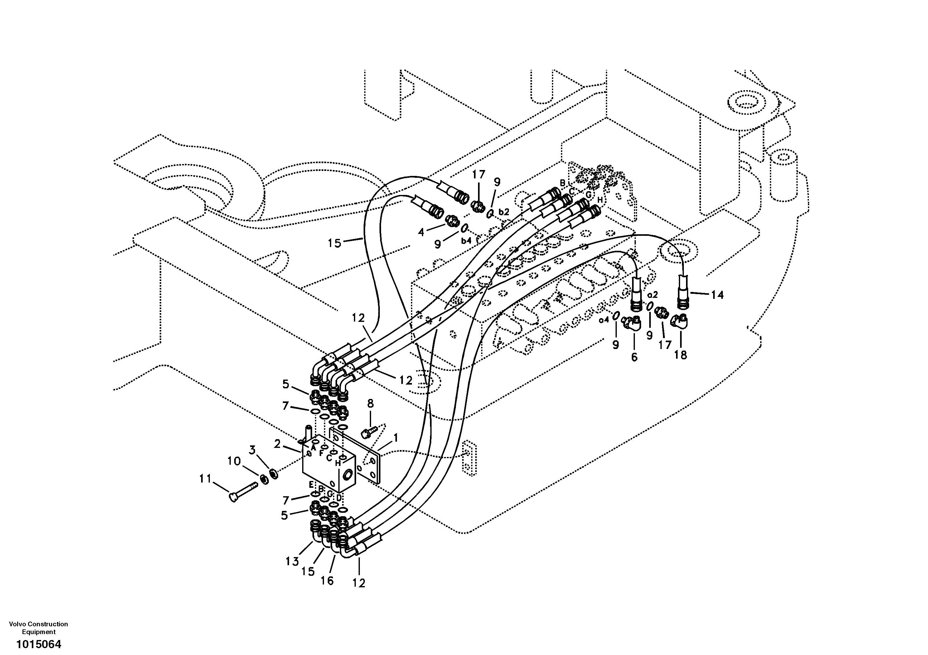 Rec.housing VOE14567228 VOLVO