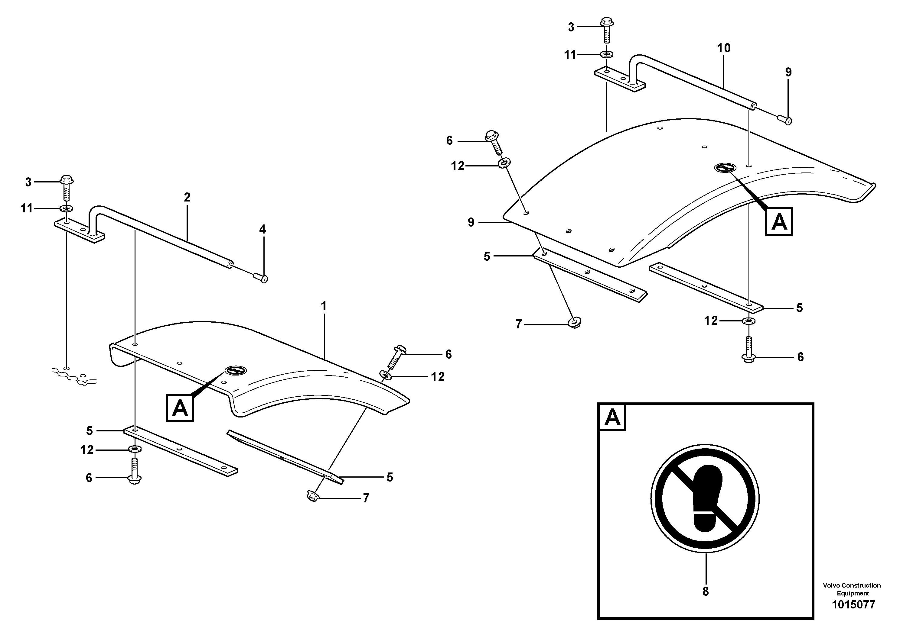 Pierce Nut VOE14566982 VOLVO