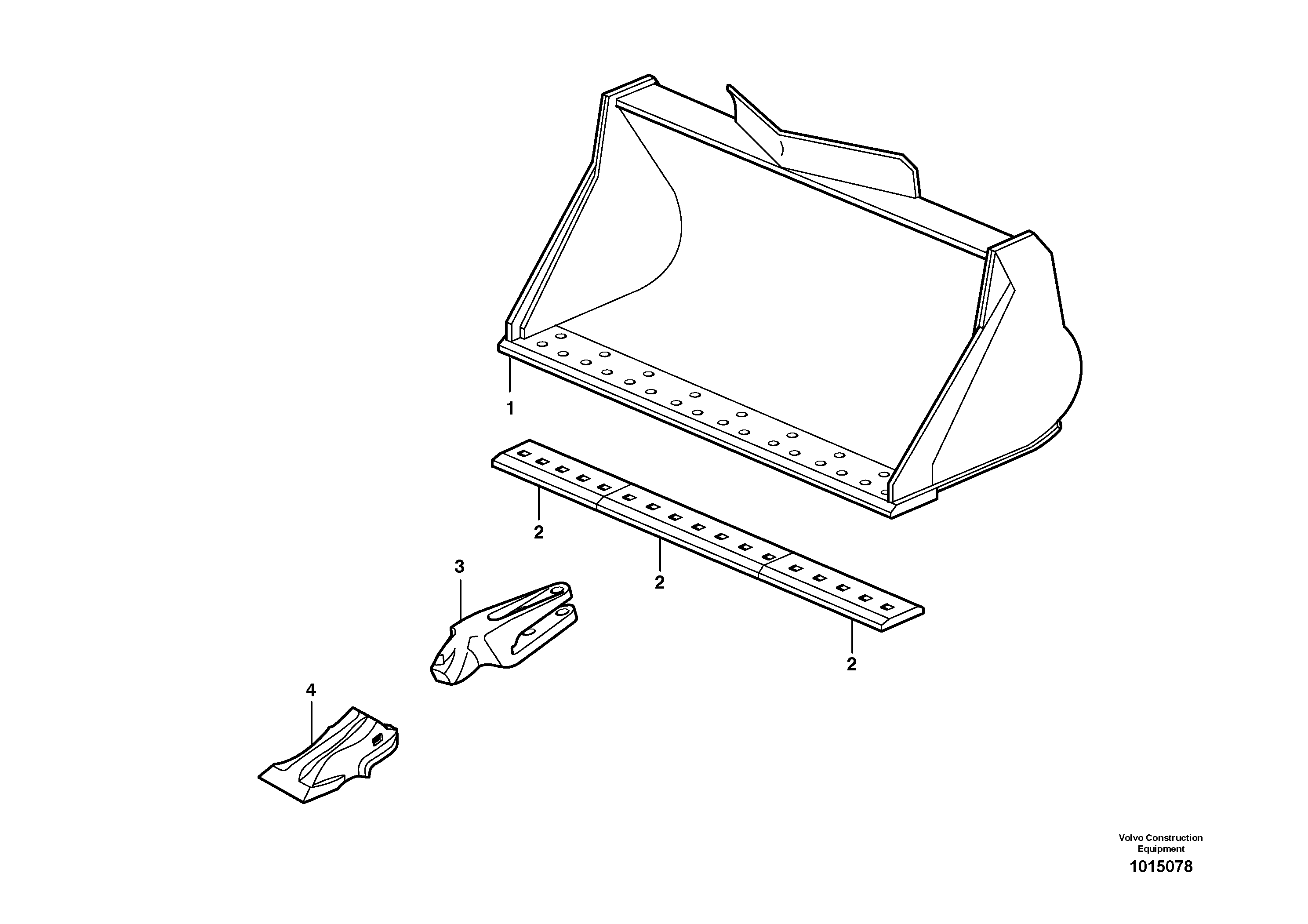 Cutting edge VOE11045768 VOLVO