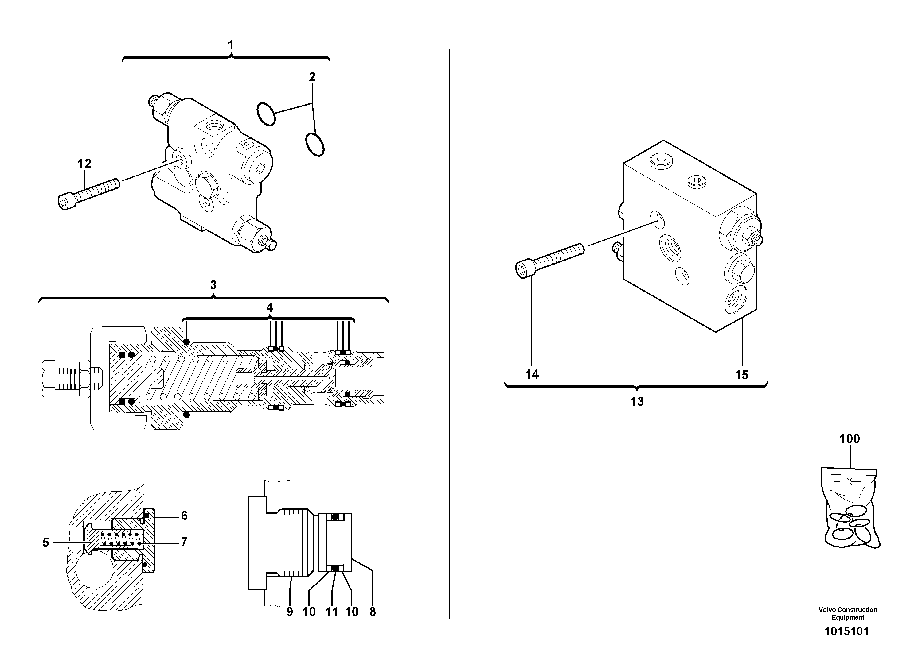 Valve PJ6090057 VOLVO