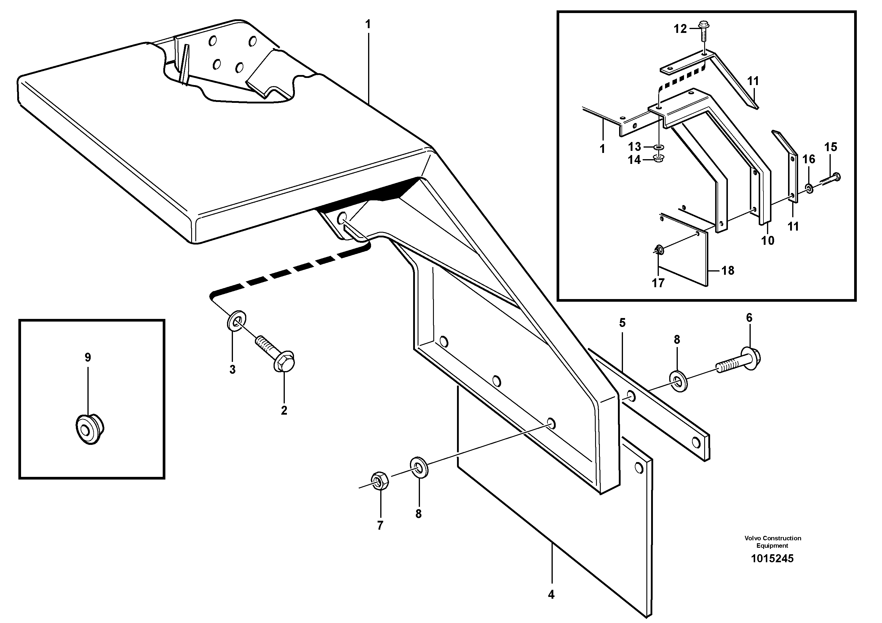 Flapcover VOE11020244 VOLVO