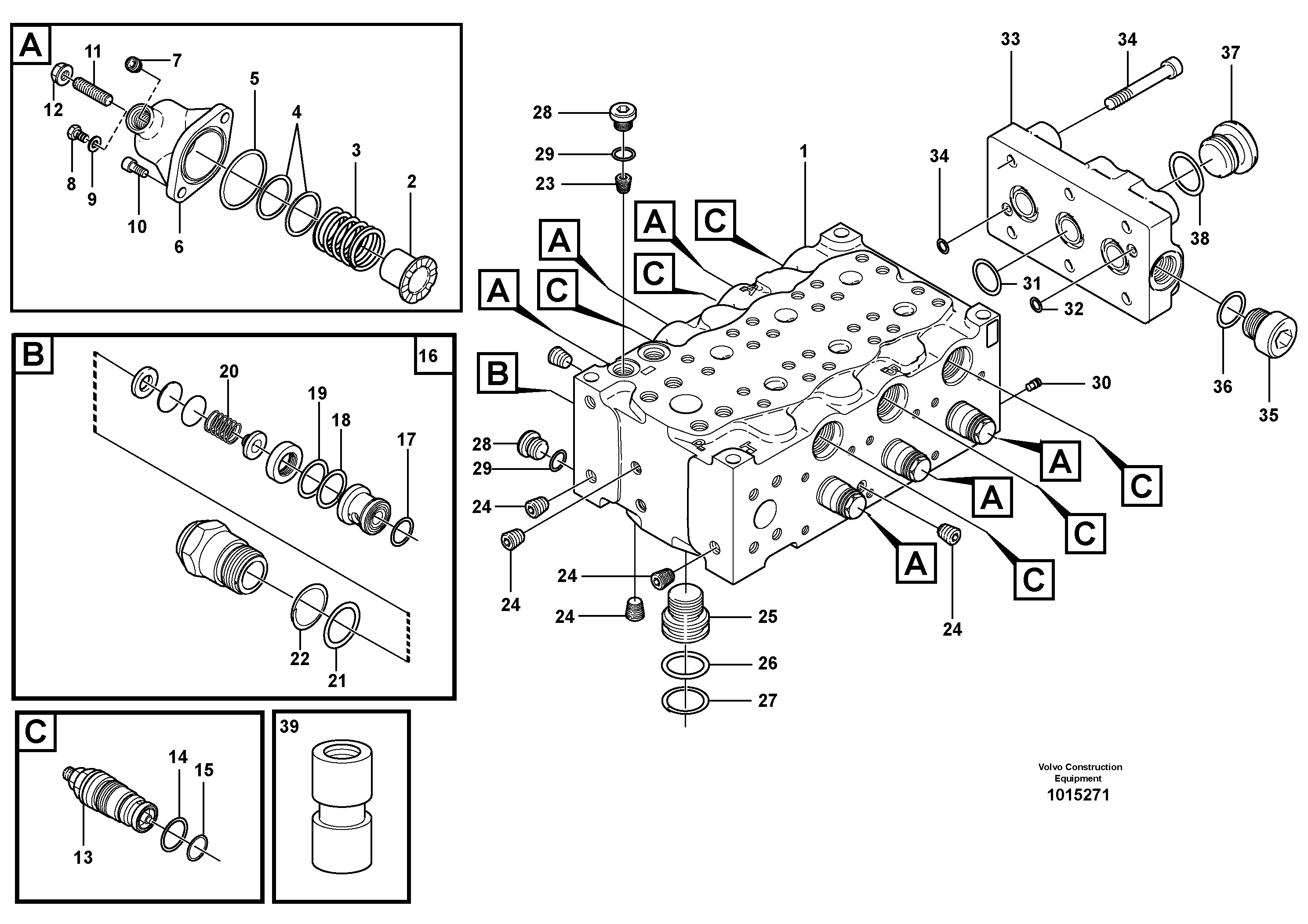 Приборы VOE14380396 VOLVO