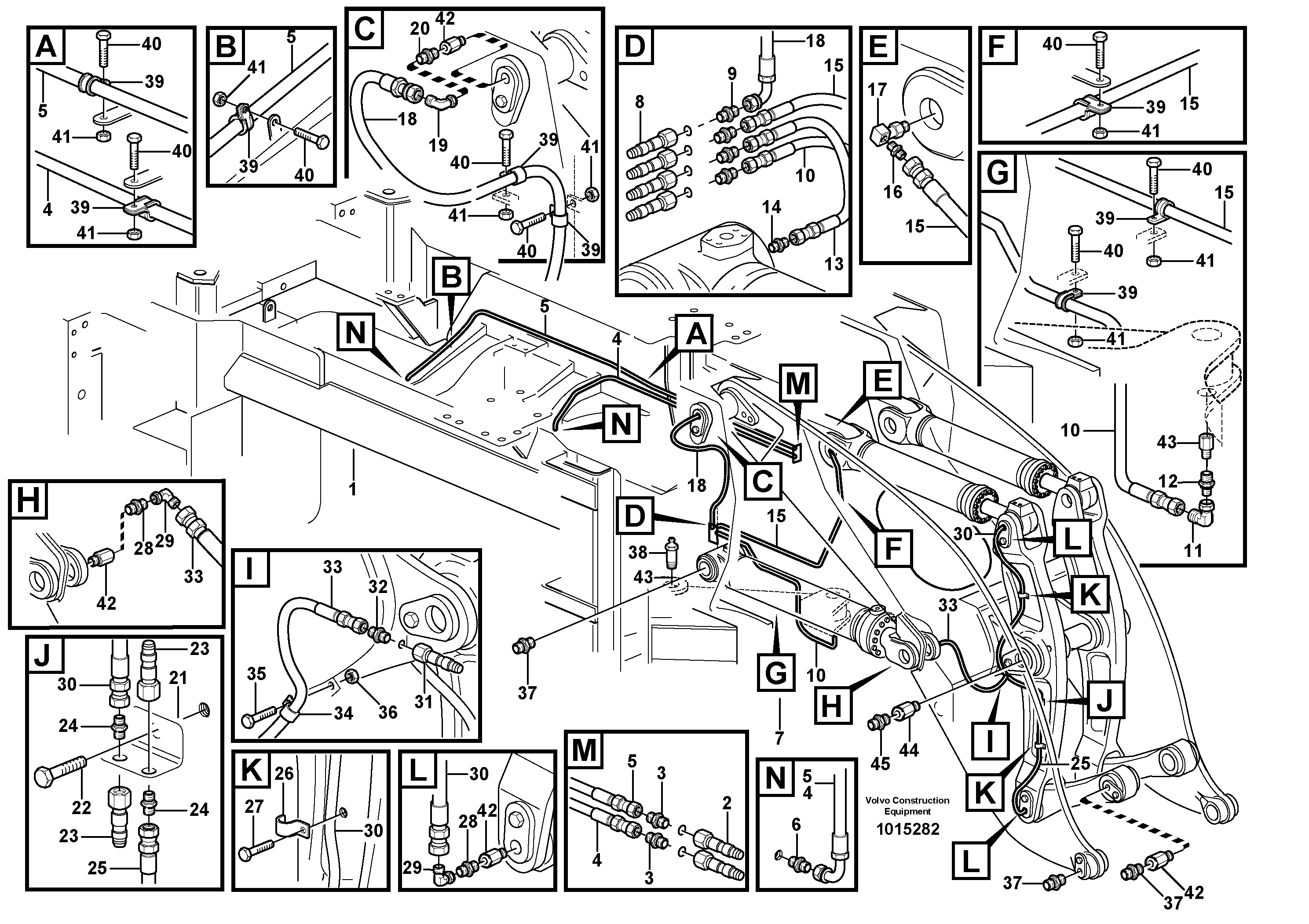 Housing Washer VOE13807391 VOLVO