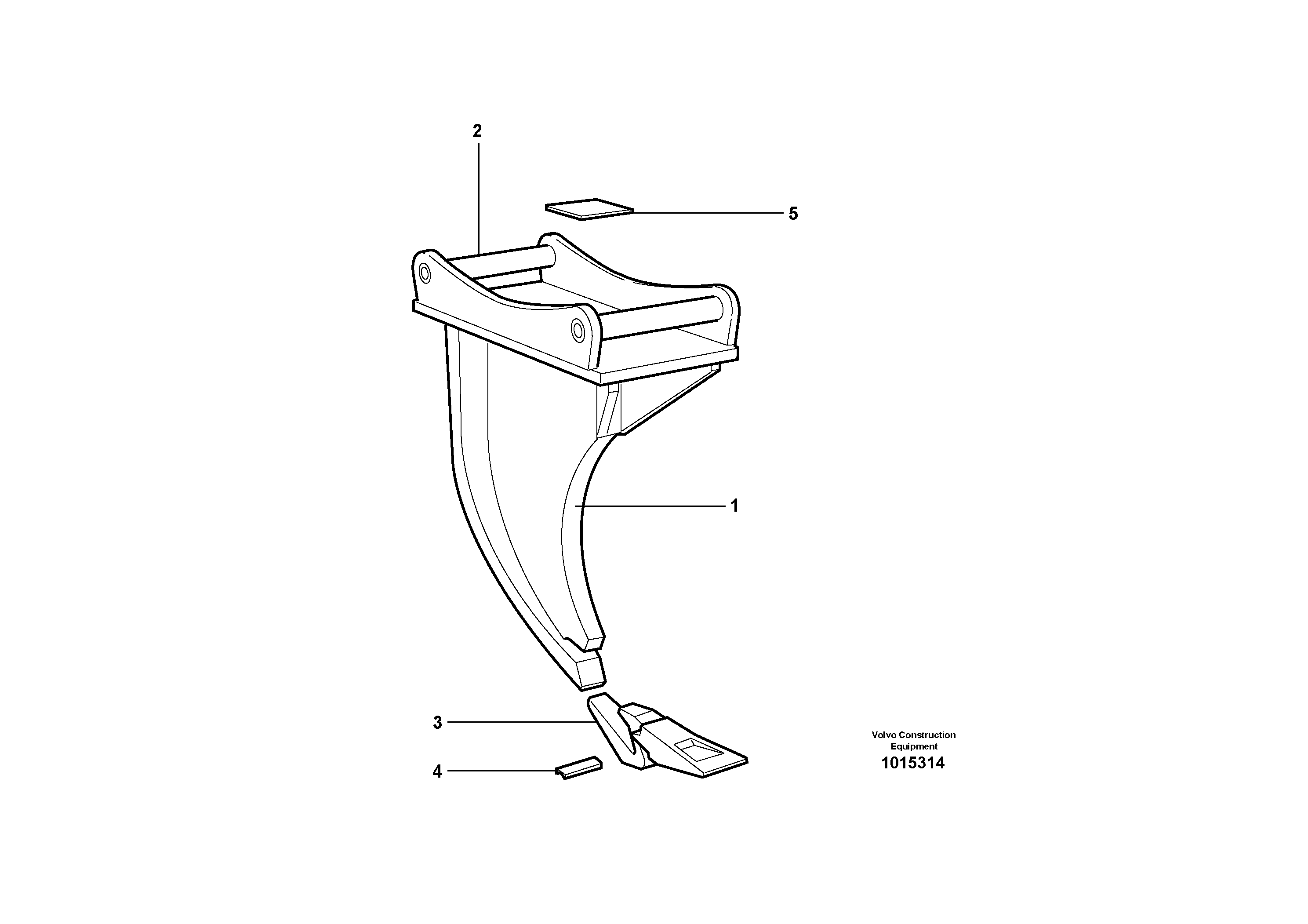 Tooth VOE14345497 VOLVO