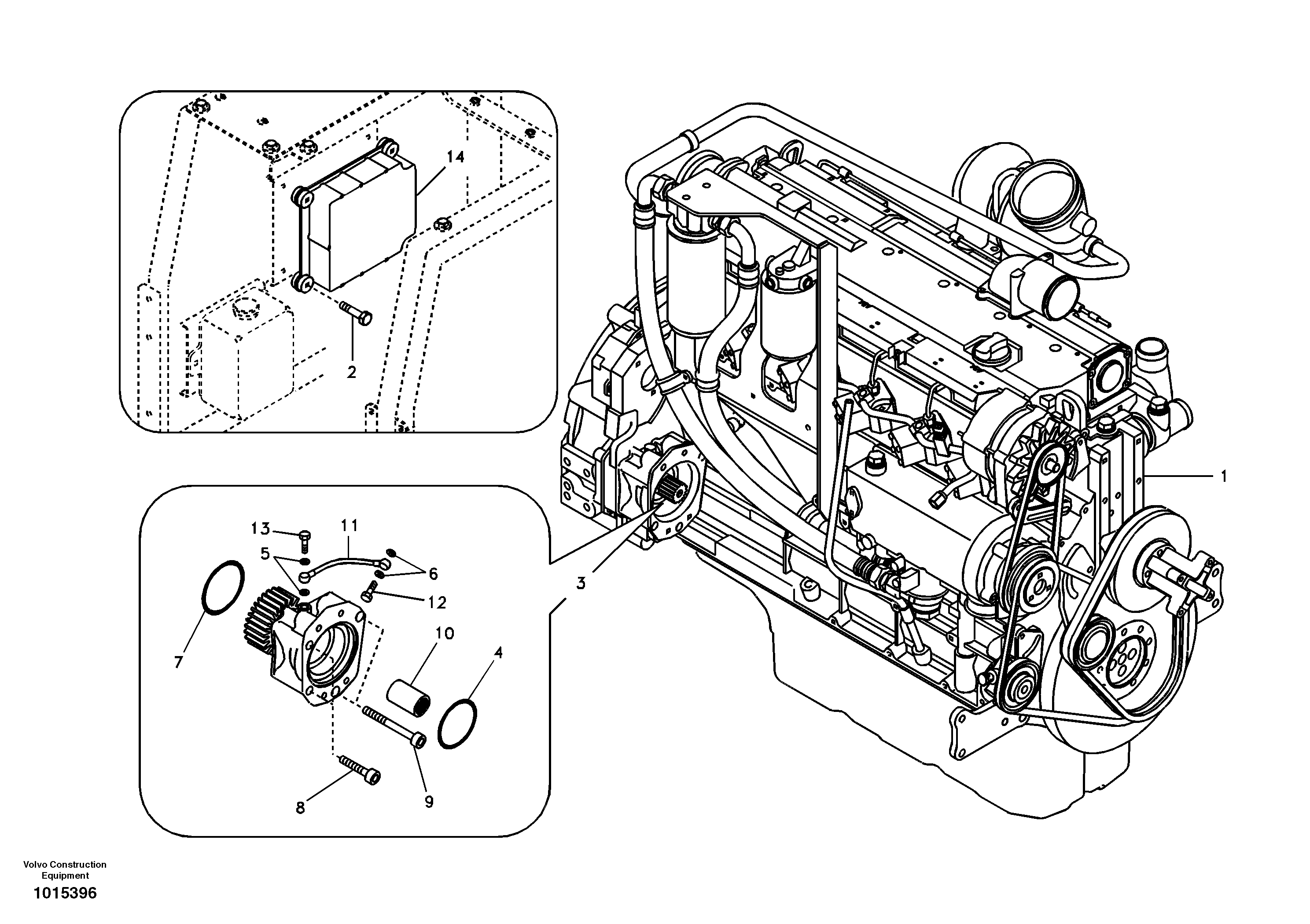 Box VOE14519199 VOLVO
