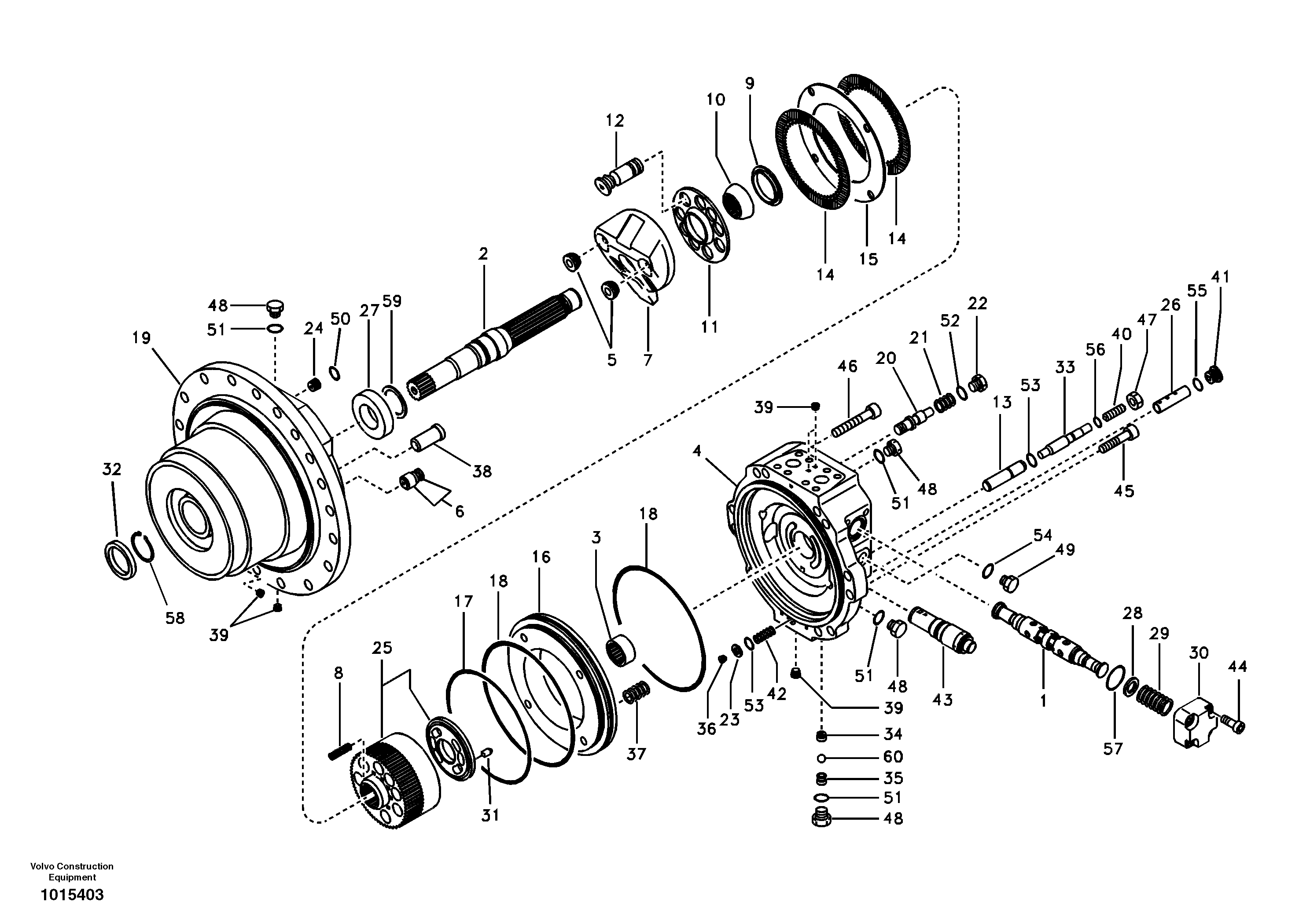 Brake disk VOE14522919 VOLVO