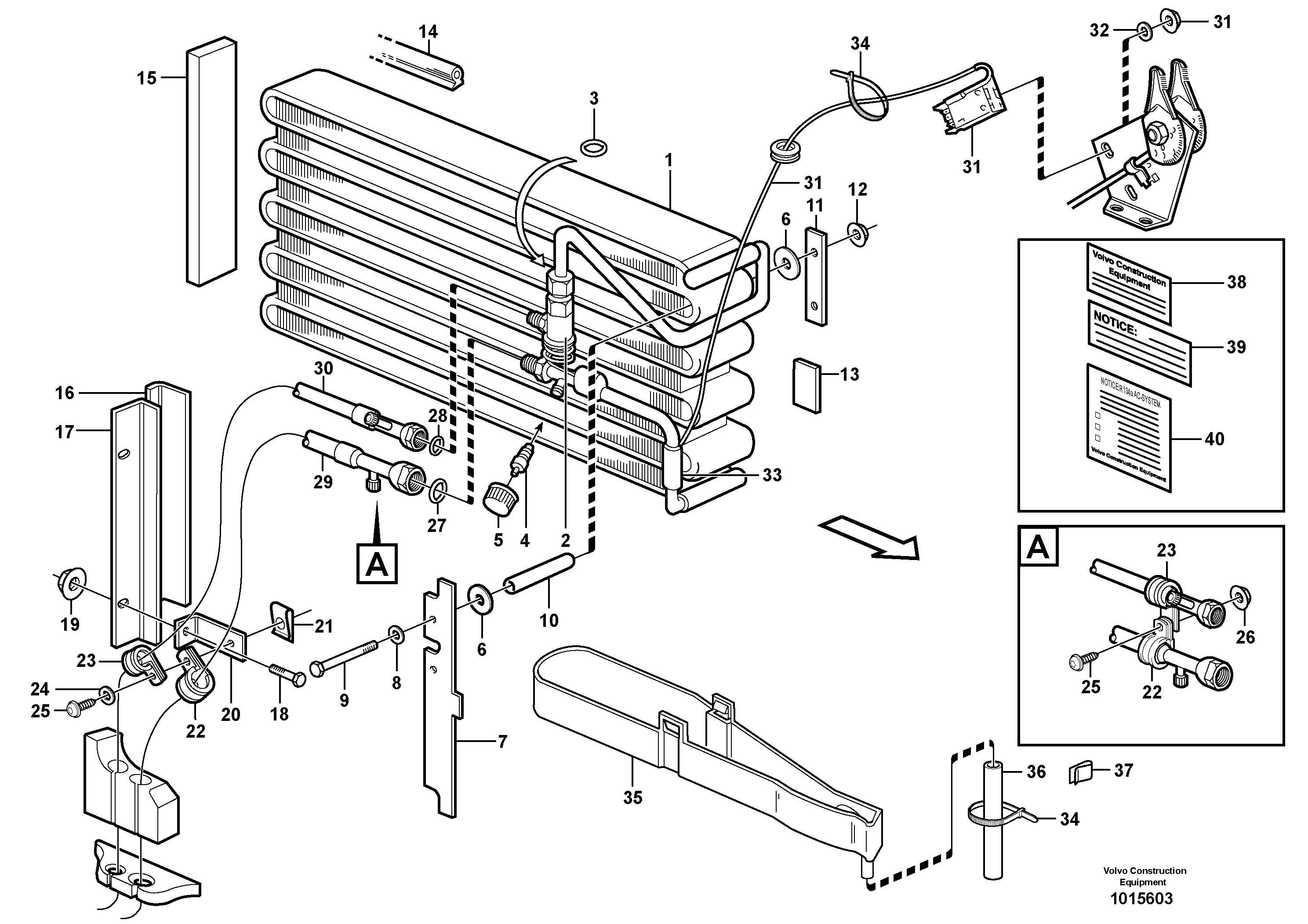 Cylinder Block VOE11175059 VOLVO