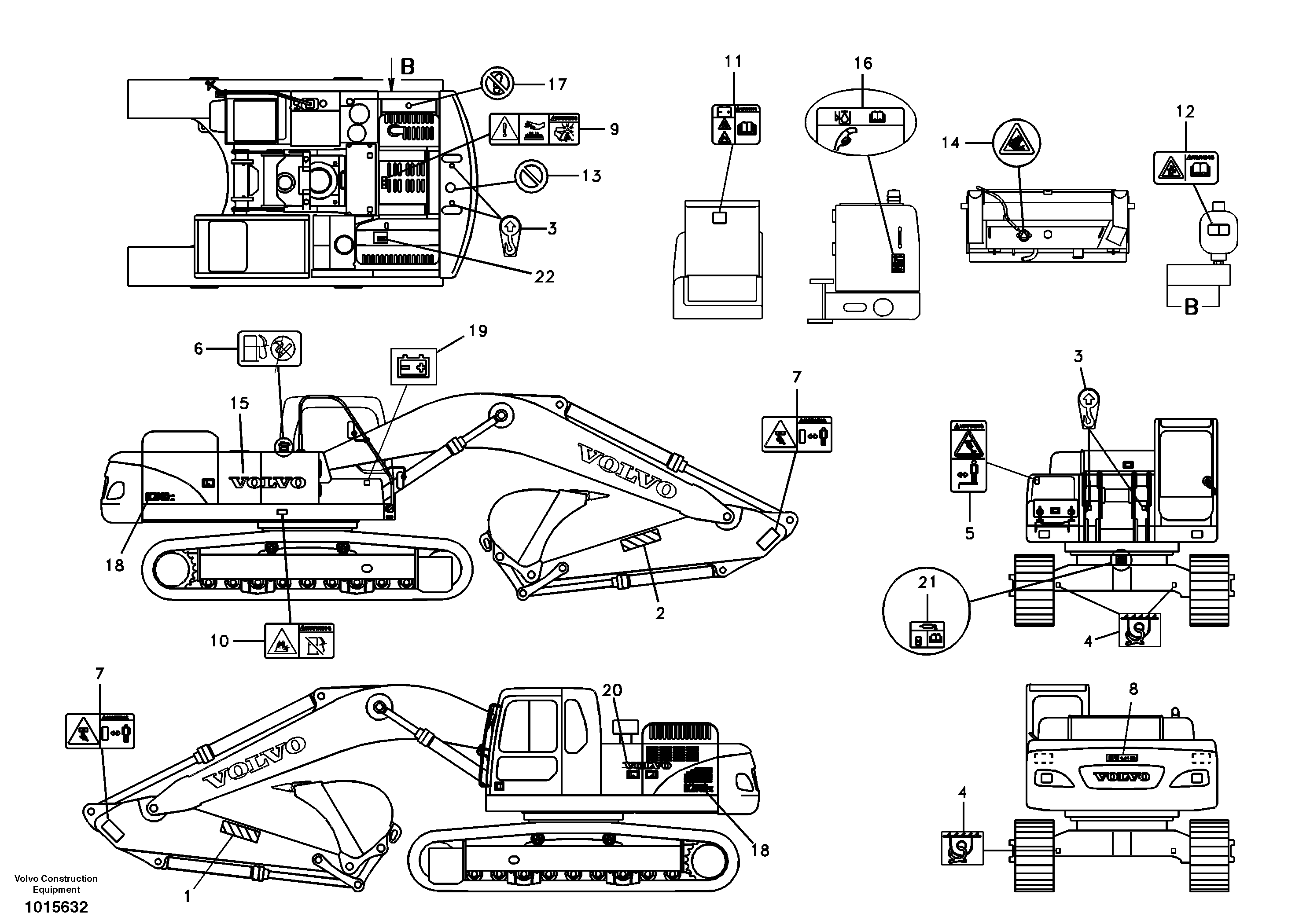 Cylinder Block SA1192-00530 VOLVO
