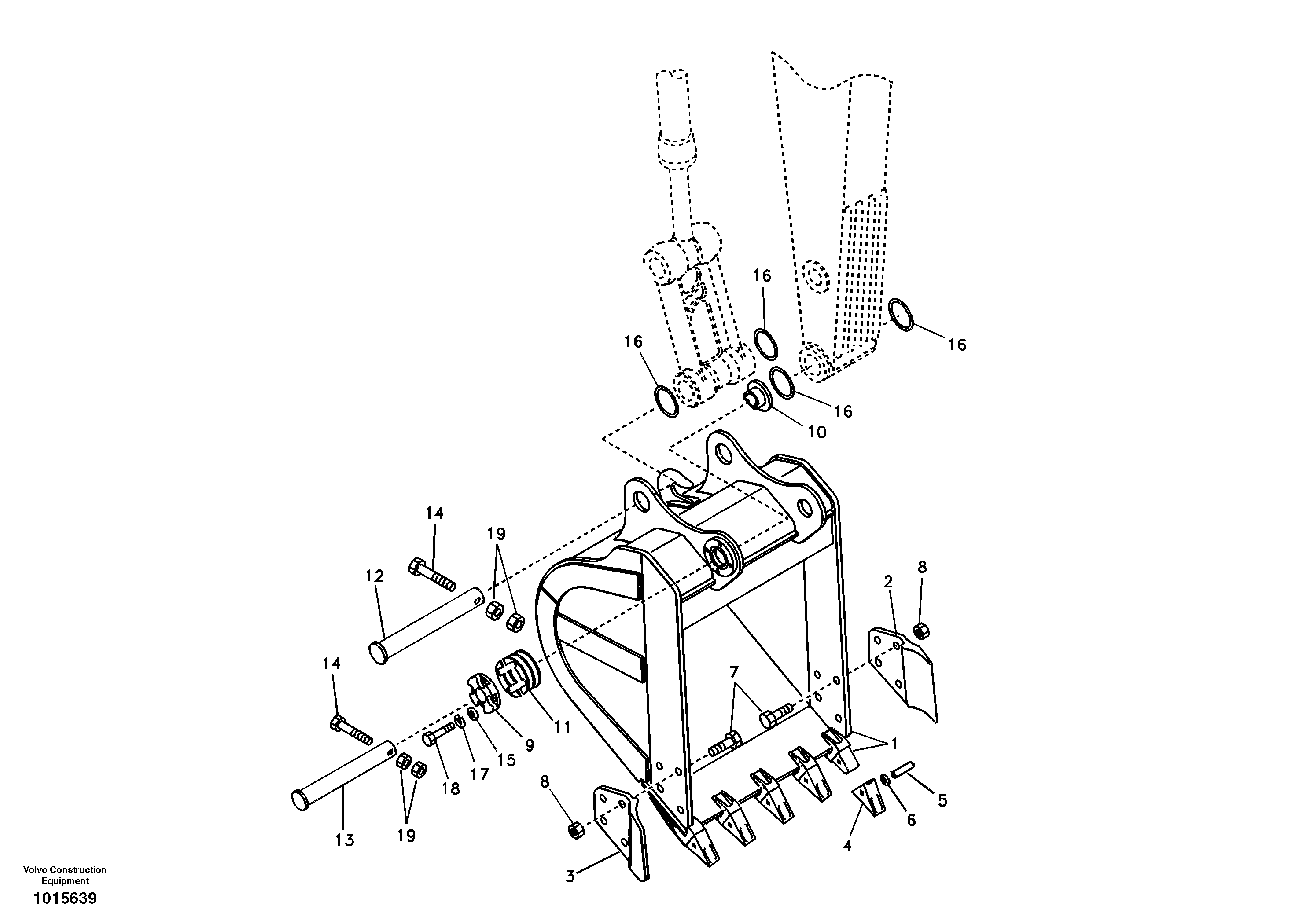 Cutting edge VOE14503766 VOLVO