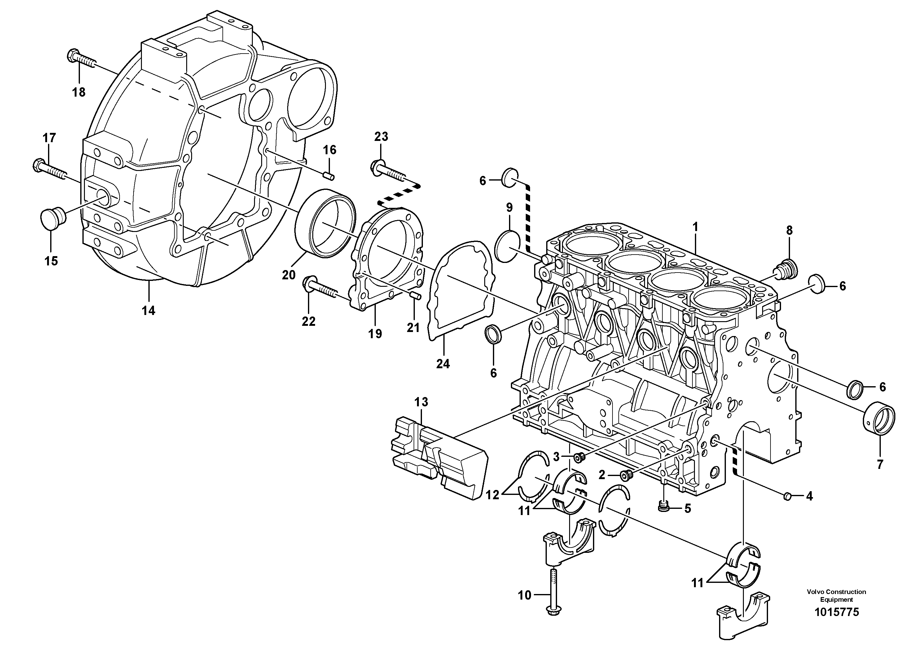 Cover Sleeve VOE11714248 VOLVO