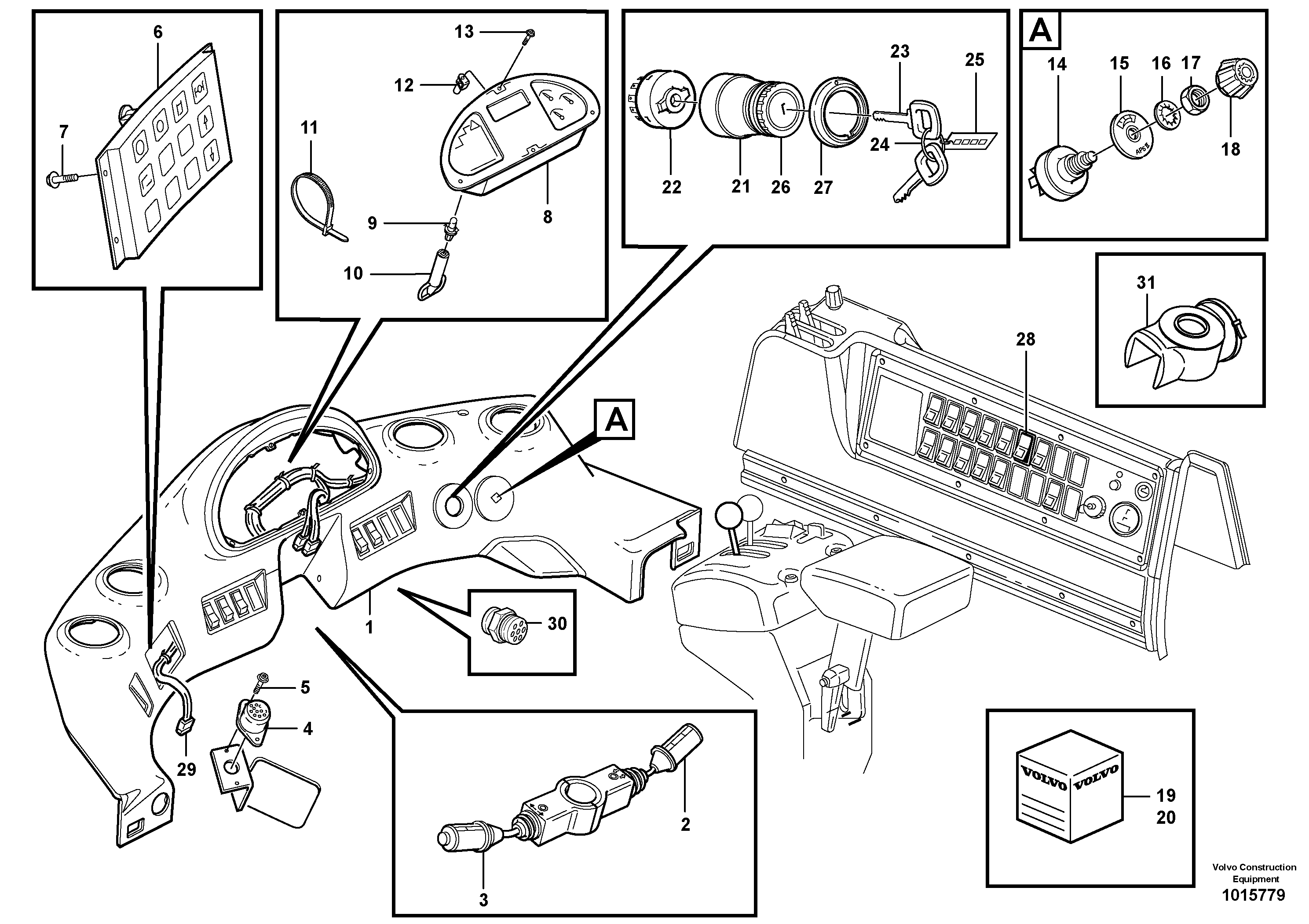 Scdr Handle VOE15014006 VOLVO