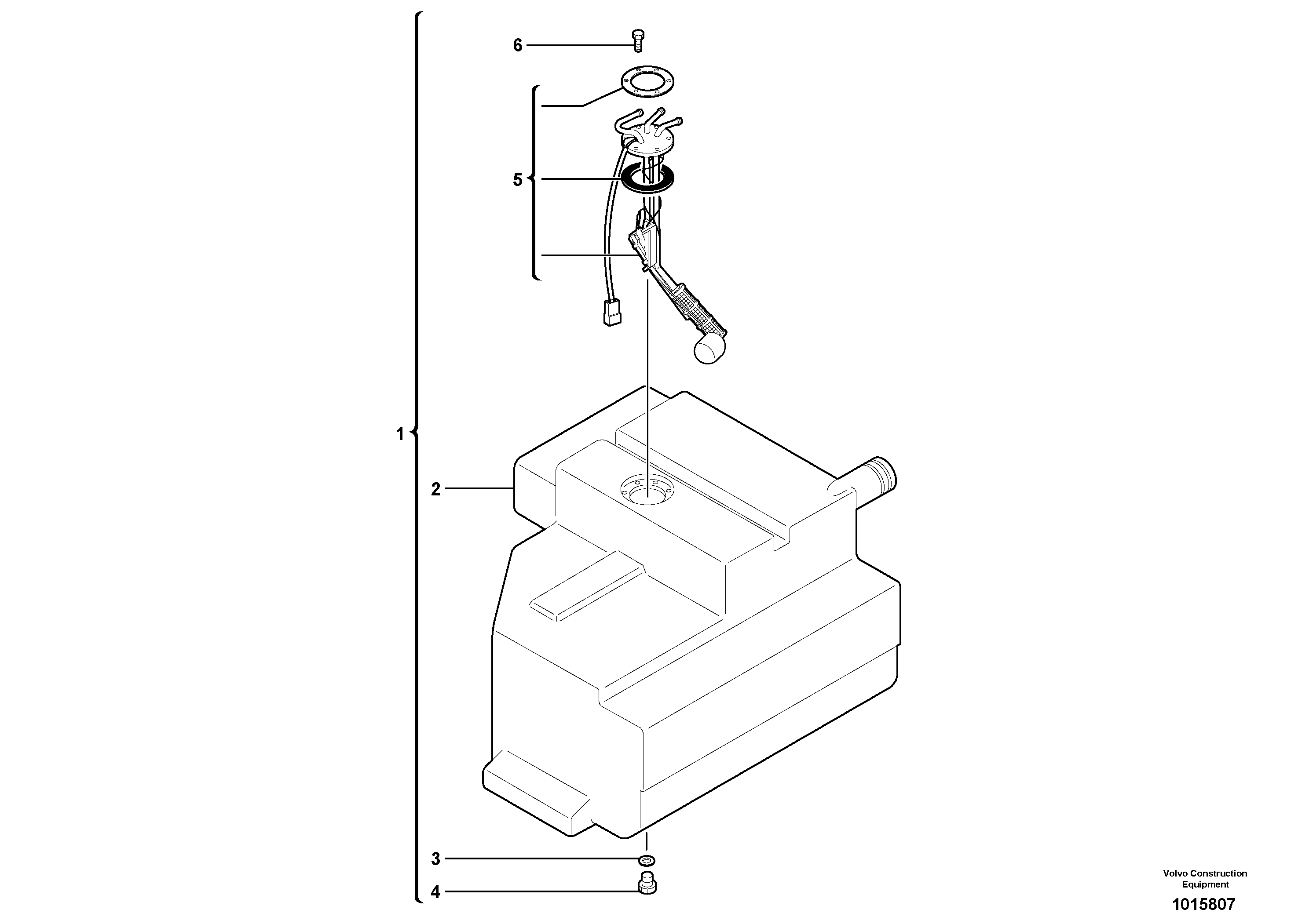 Frame, Lh VOE11804765 VOLVO