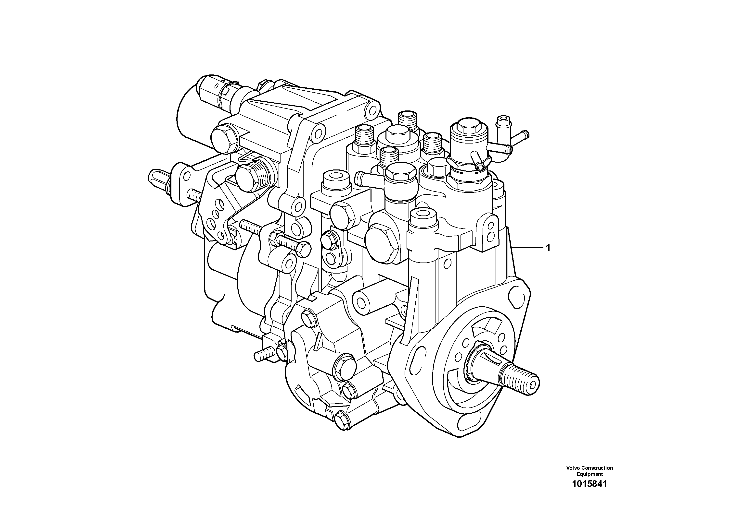 Injection Pump VOE17409208 VOLVO